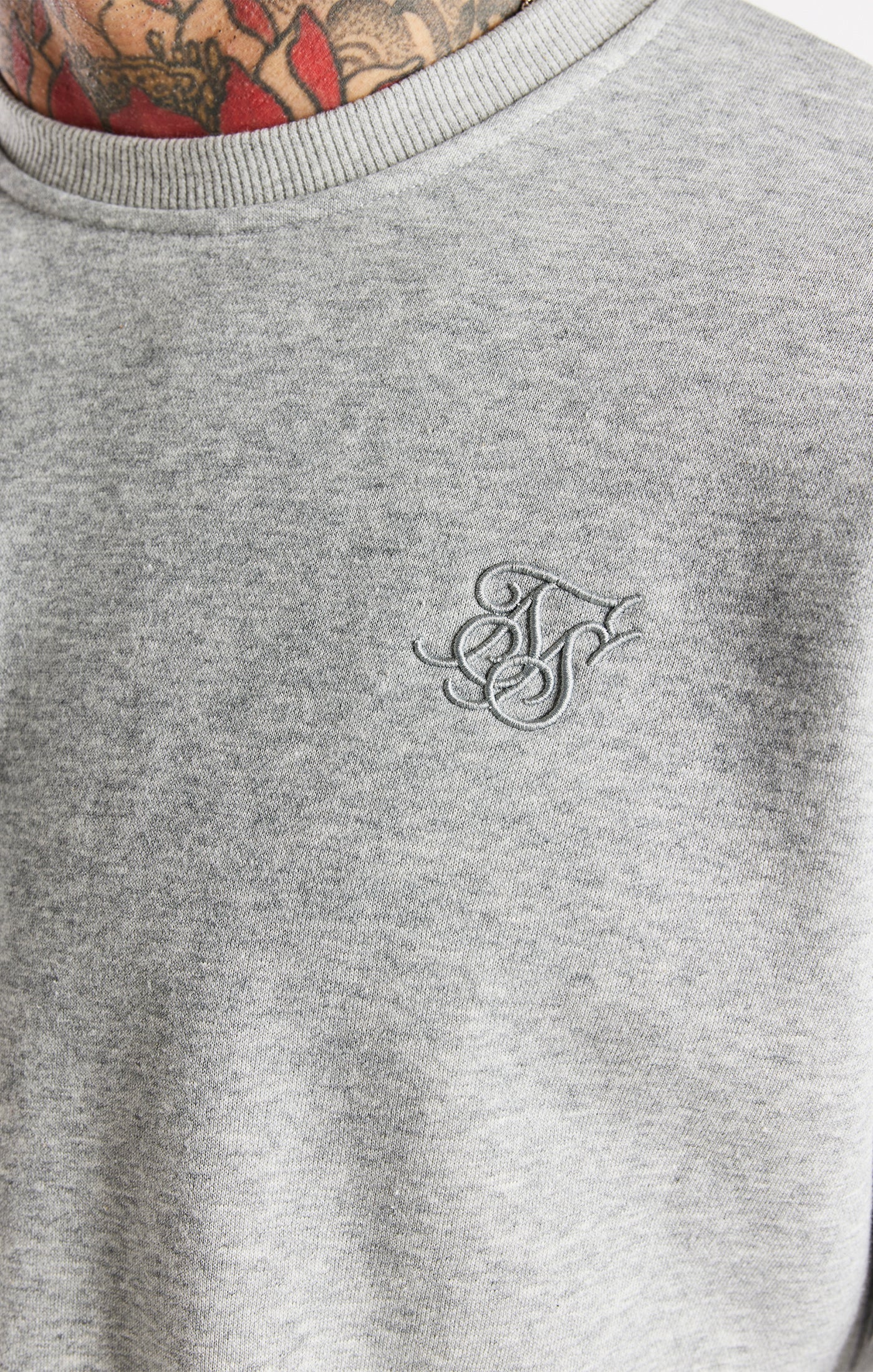 Grey Oversized Sweatshirt And Jogger Tracksuit Set - Image 5