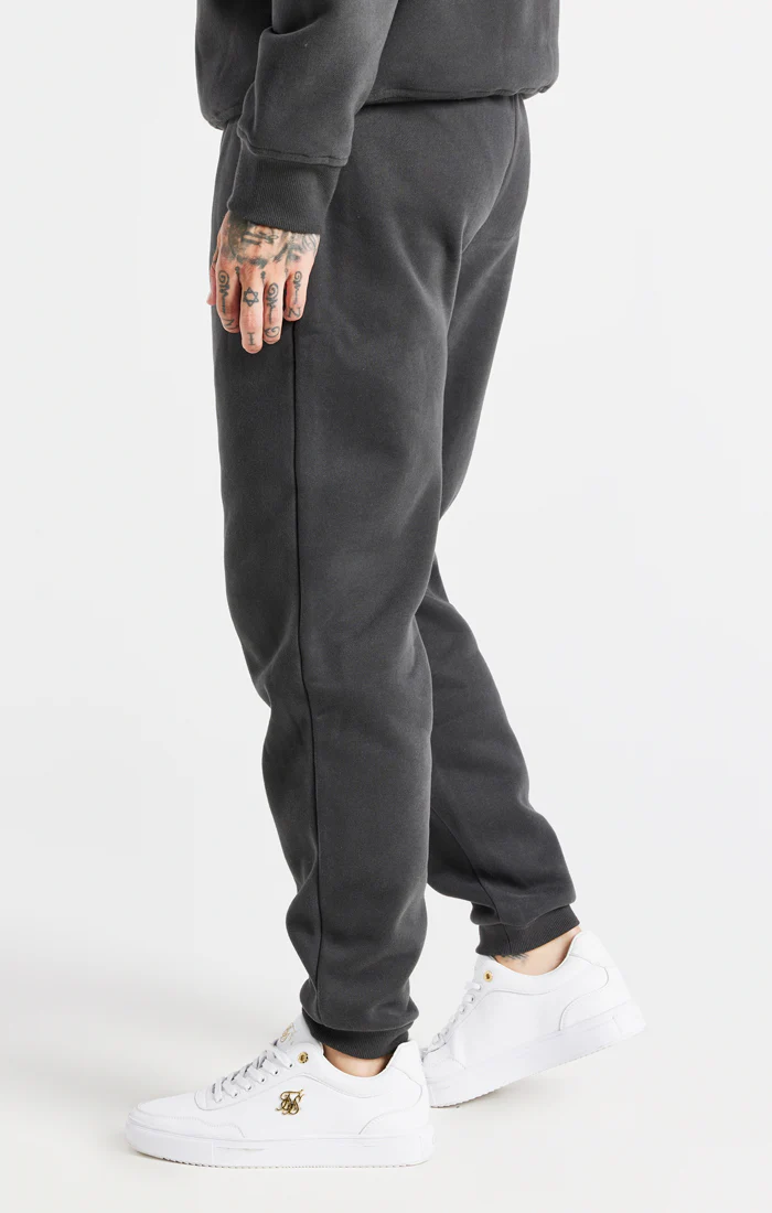 Black Oversized Sweatshirt And Jogger Tracksuit Set - Image 4
