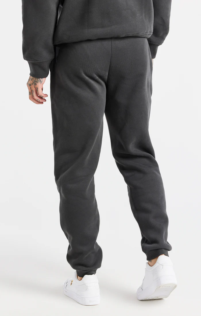 Black Oversized Sweatshirt And Jogger Tracksuit Set - Image 5