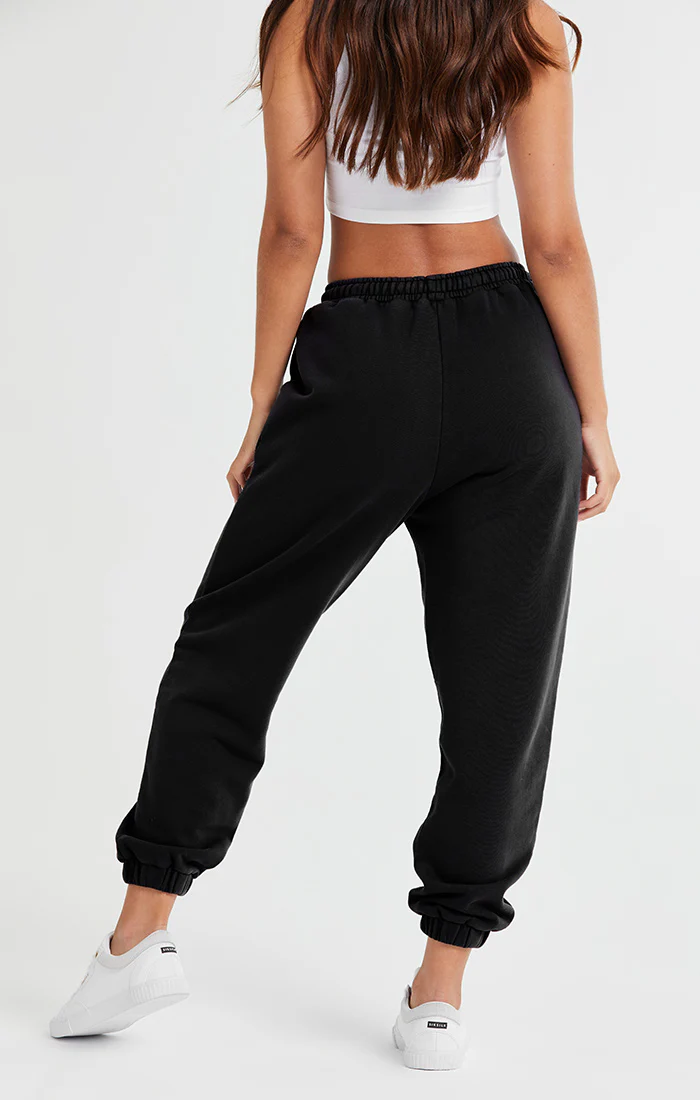 SikSilk Oversize Jogger - Black - Image 7