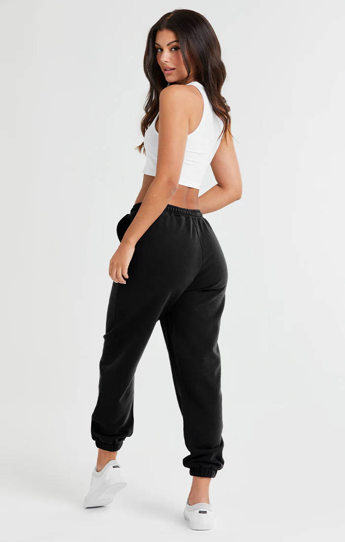 SikSilk Oversize Jogger - Black - Image 8
