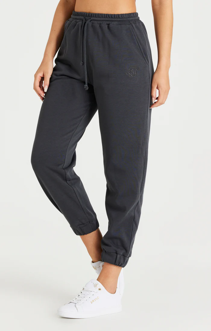 Black Washed Oversize Jogger