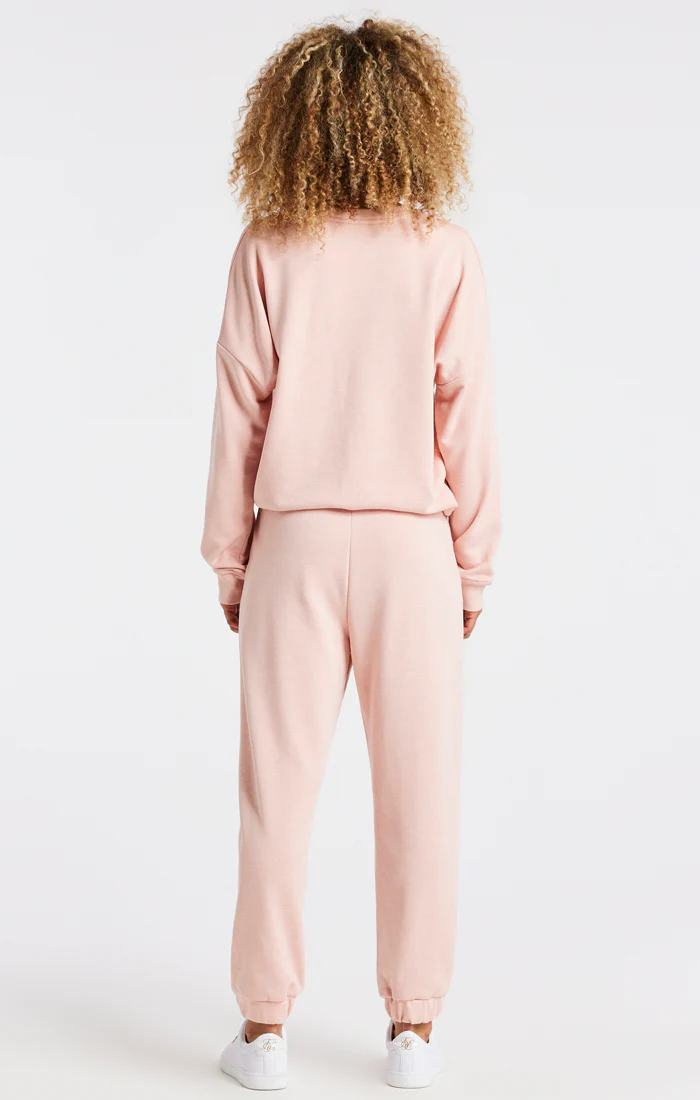 Pink Marl Oversize Sweat - Image 5