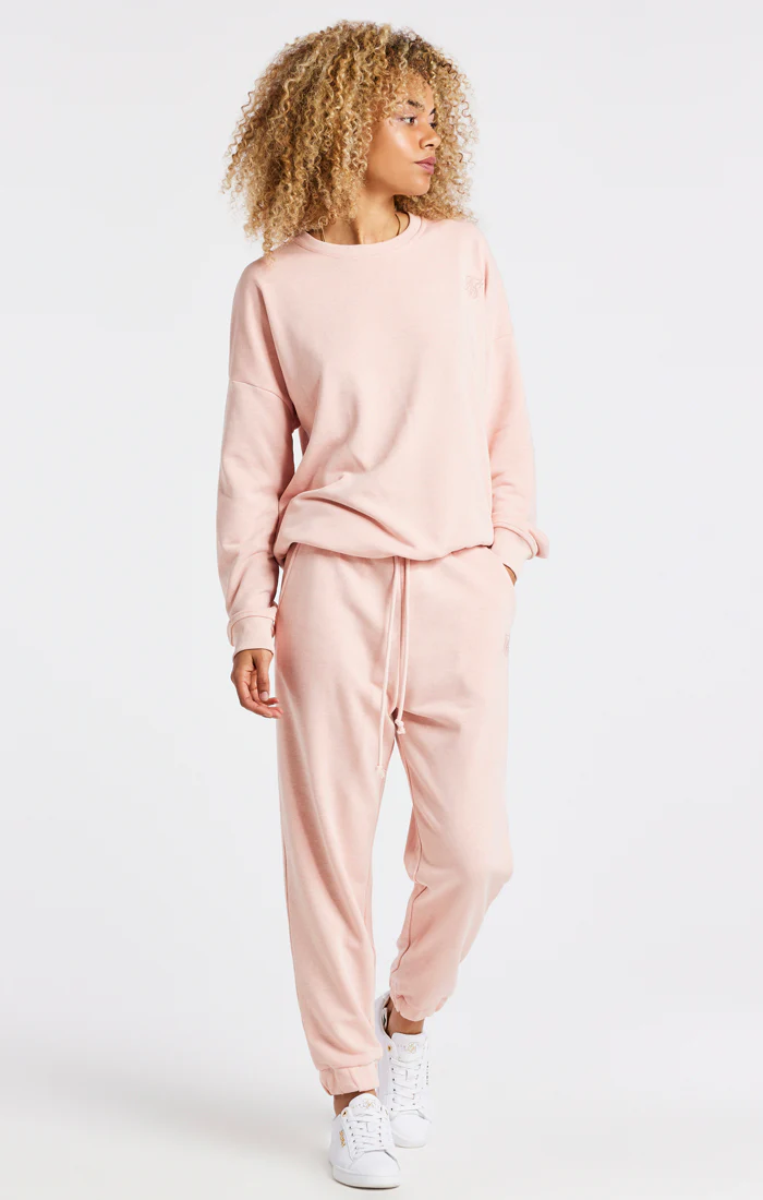 Pink Marl Oversize Sweat - Image 6