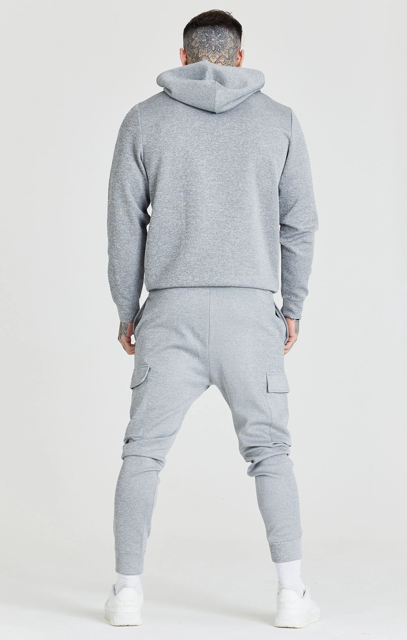 Grey Foundation Oversized Hoodie - Image 5