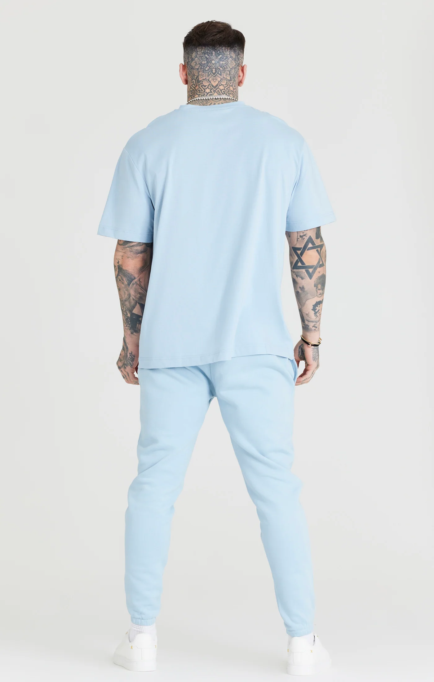 Blue Logo Oversized T-Shirt - Image 4