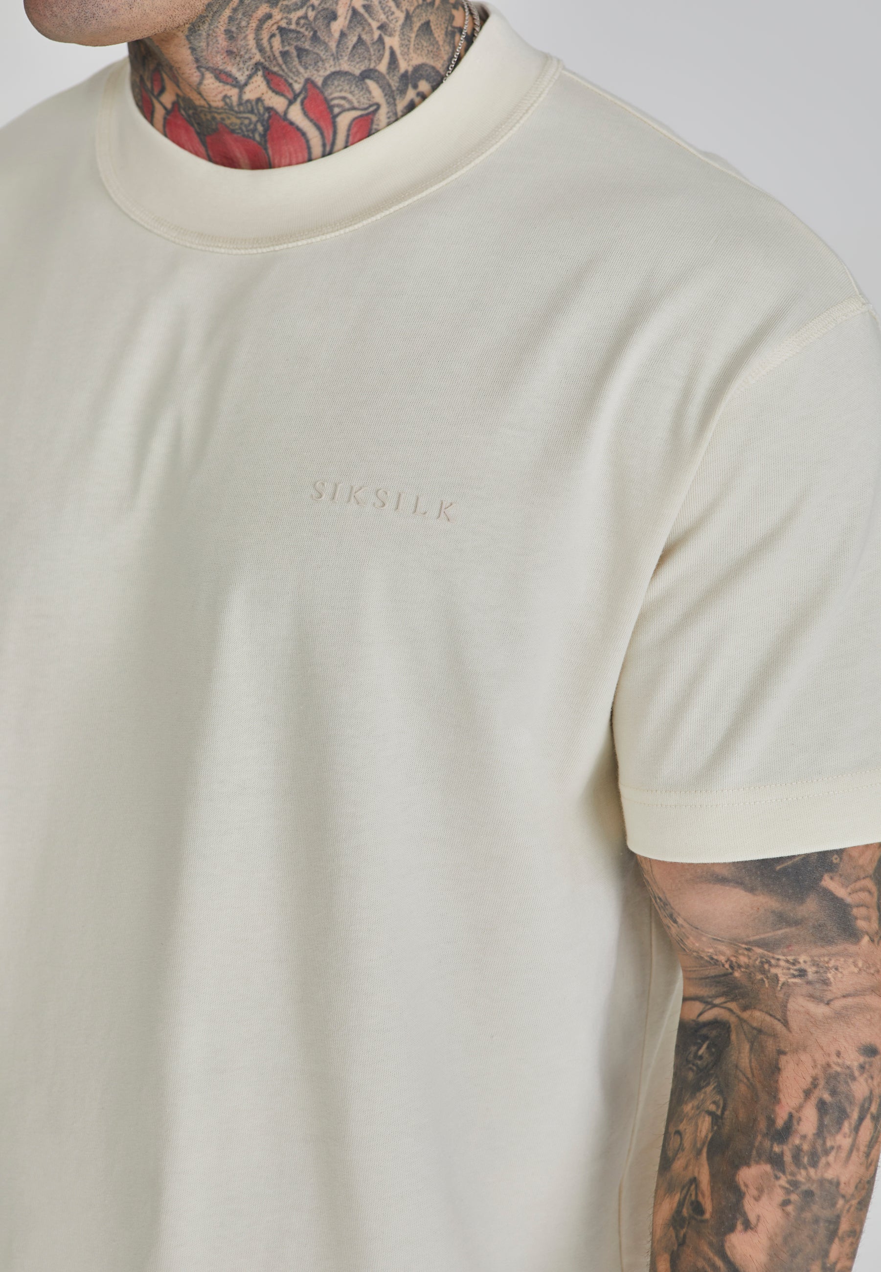 Beige Oversized T-Shirt - Image 3