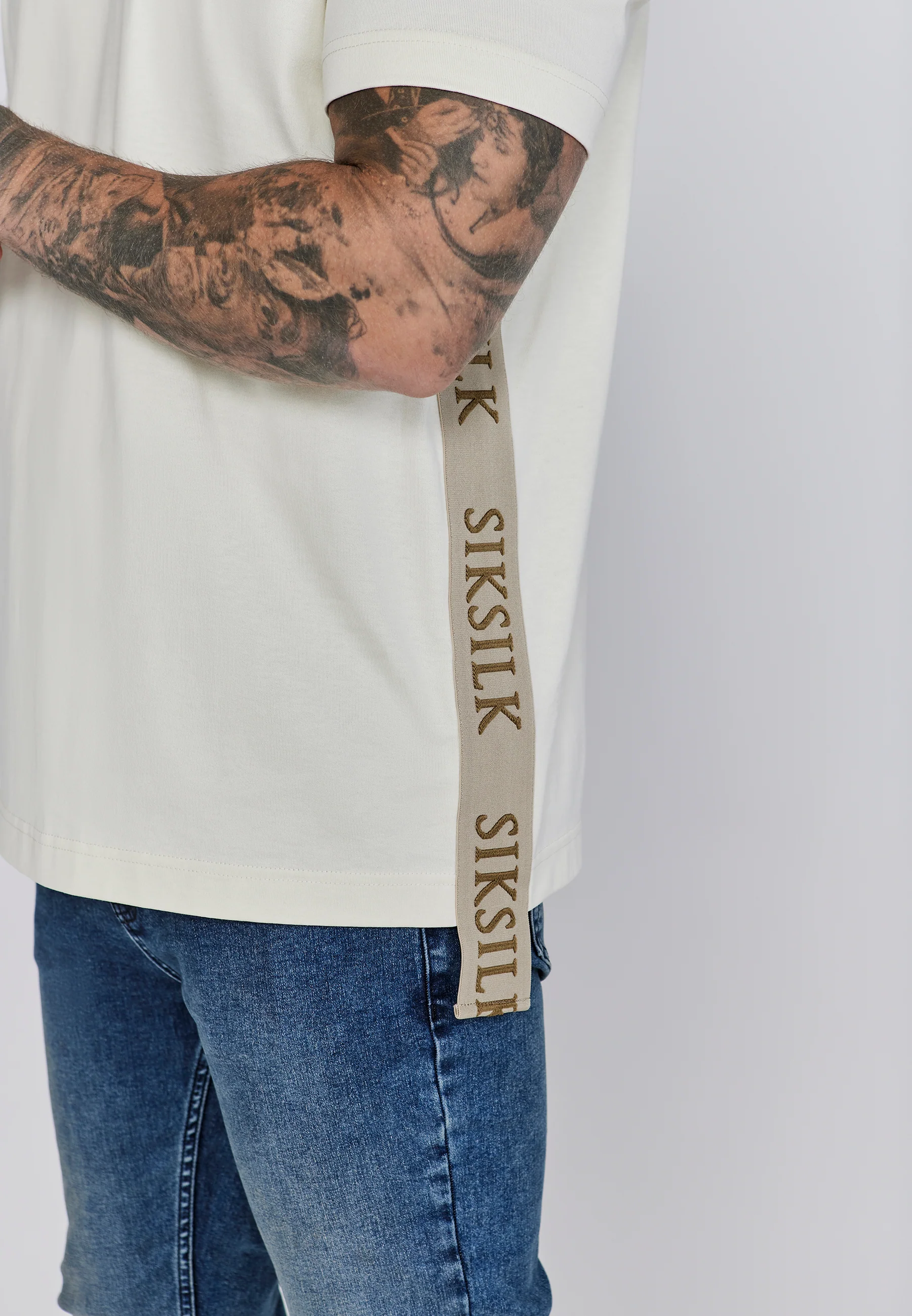 Ecru Oversized T-Shirt - Image 3