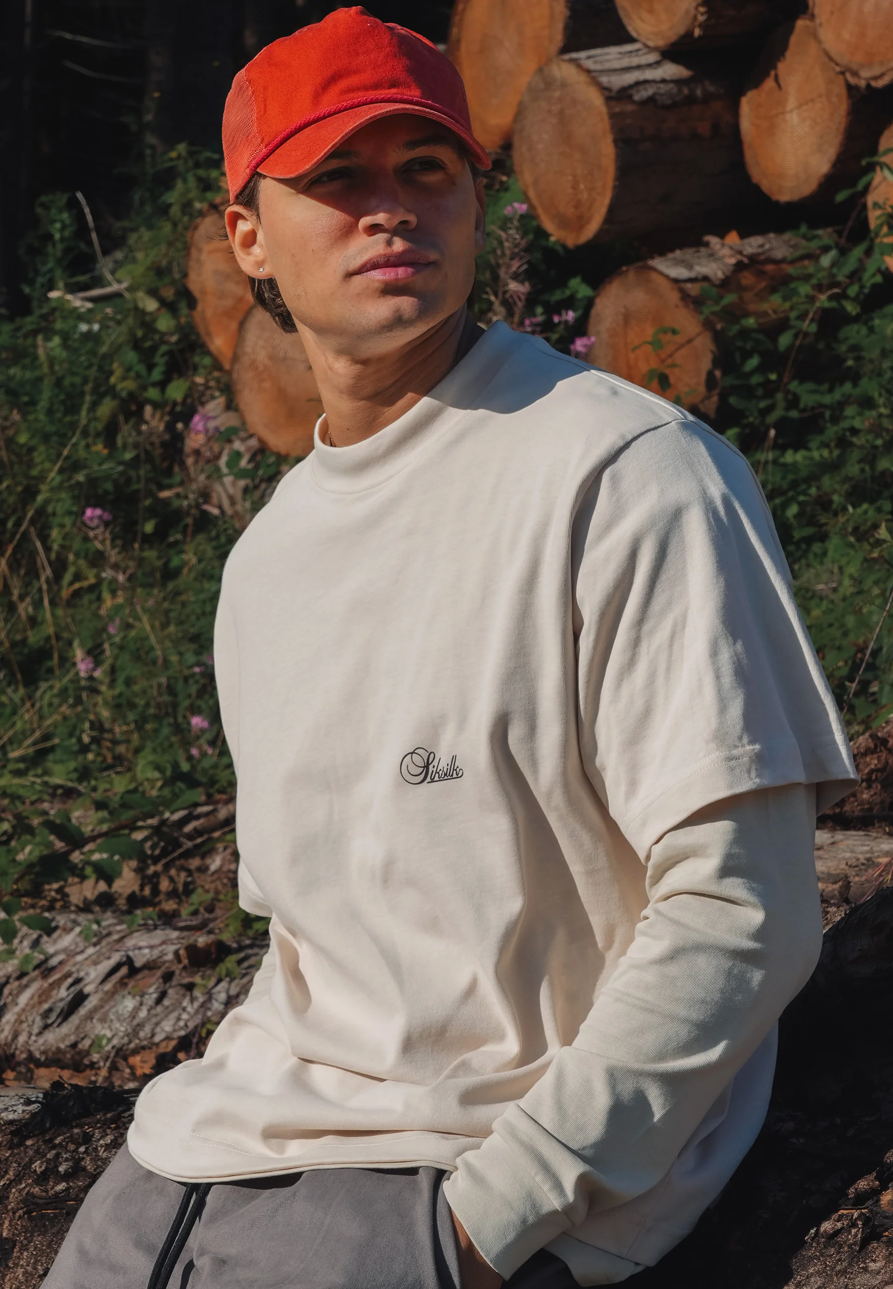 Ecru Oversized T-Shirt