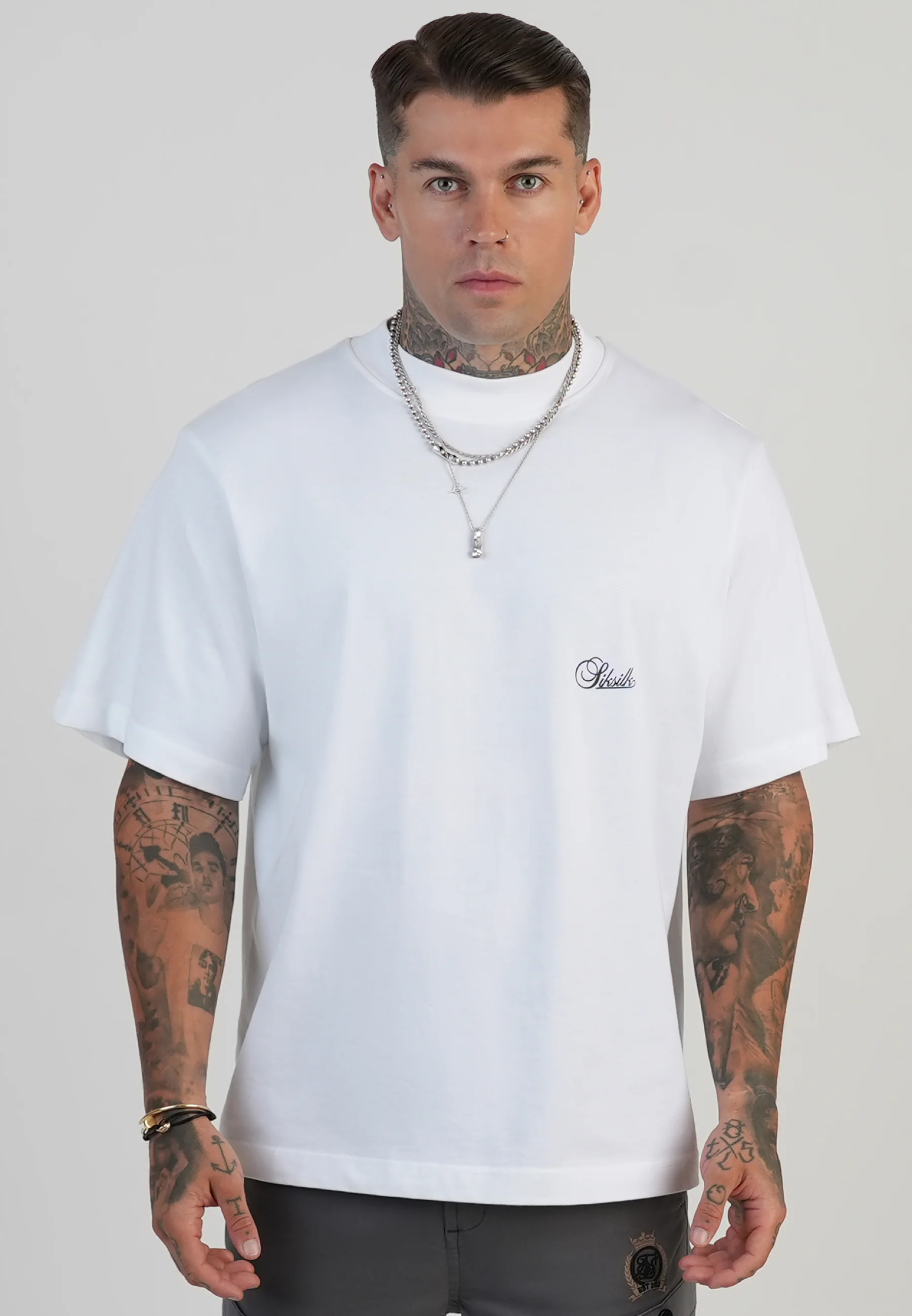 White Oversized T-Shirt - Image 2