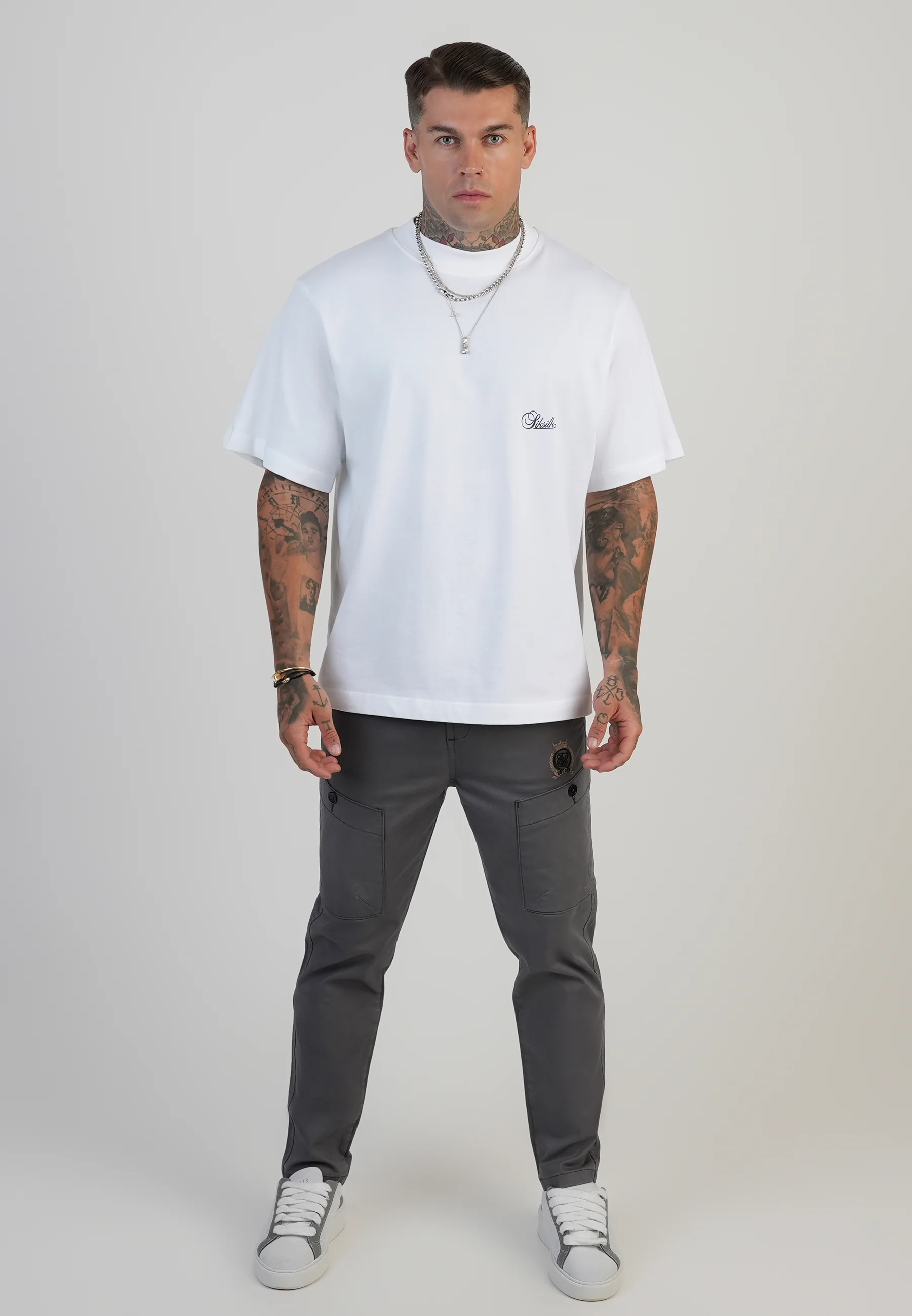 White Oversized T-Shirt - Image 4