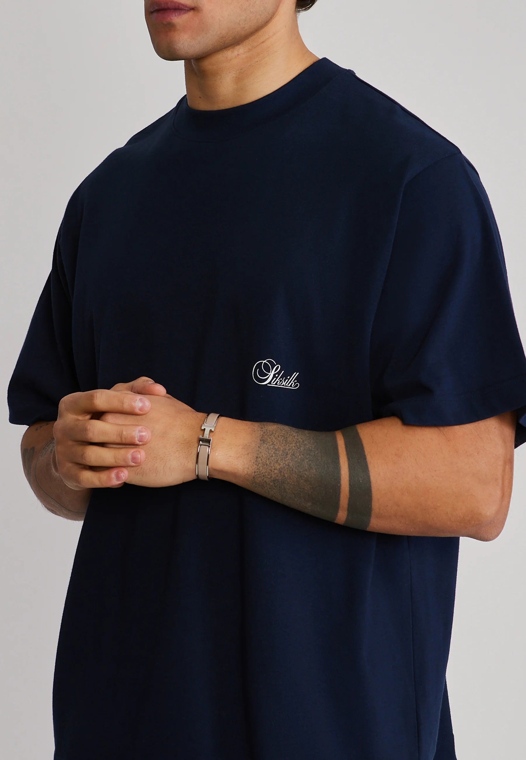 Navy Oversized T-Shirt - Image 2