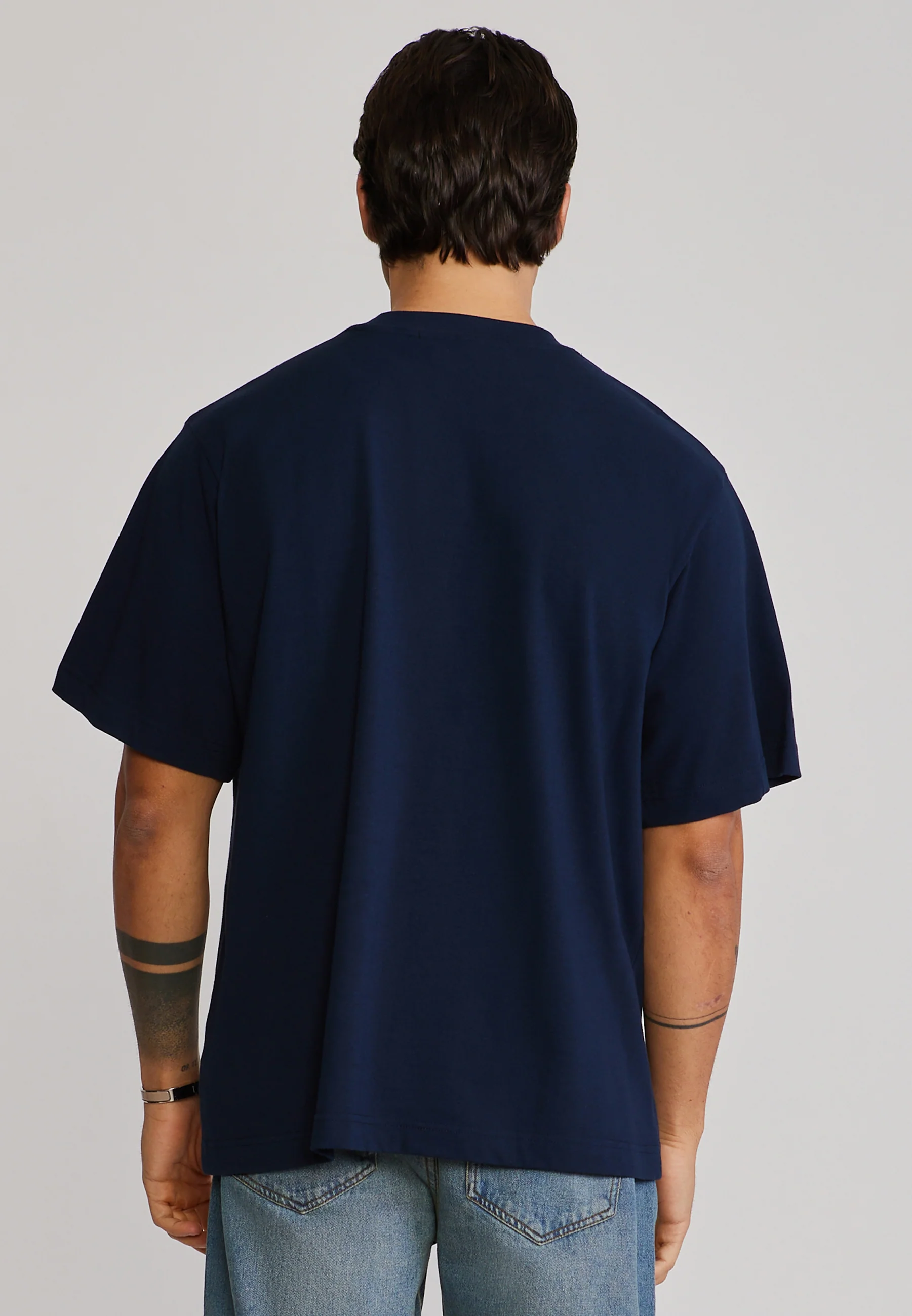 Navy Oversized T-Shirt - Image 5
