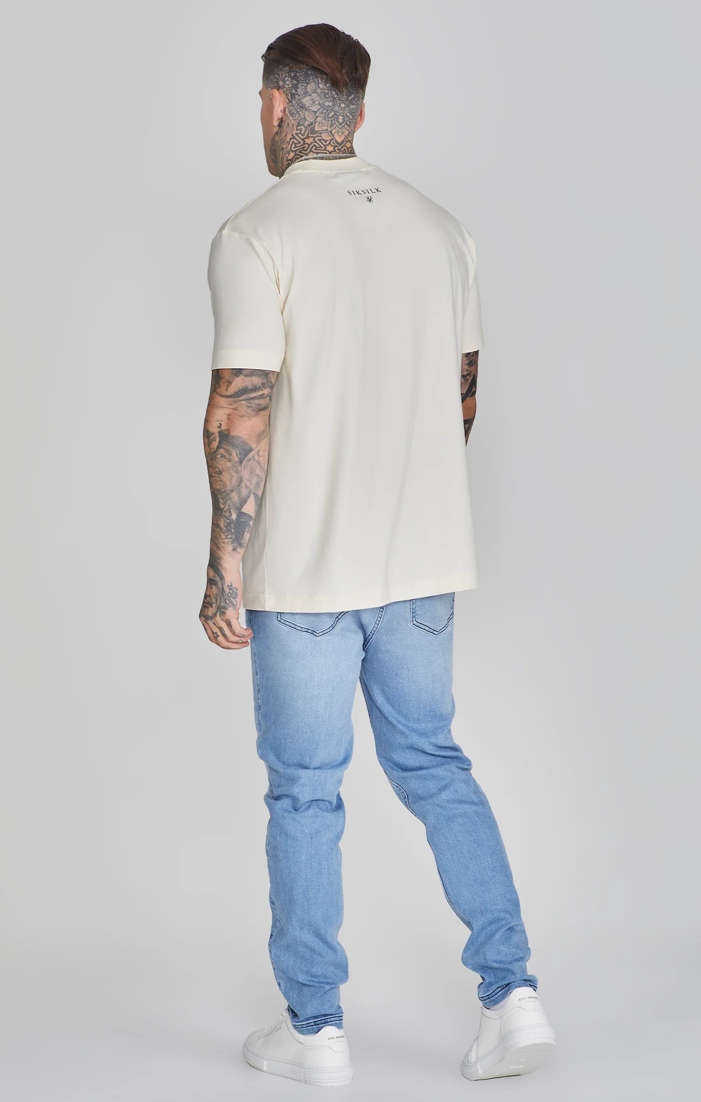 Beige Khaki Pack of 2 T-Shirts - Image 5