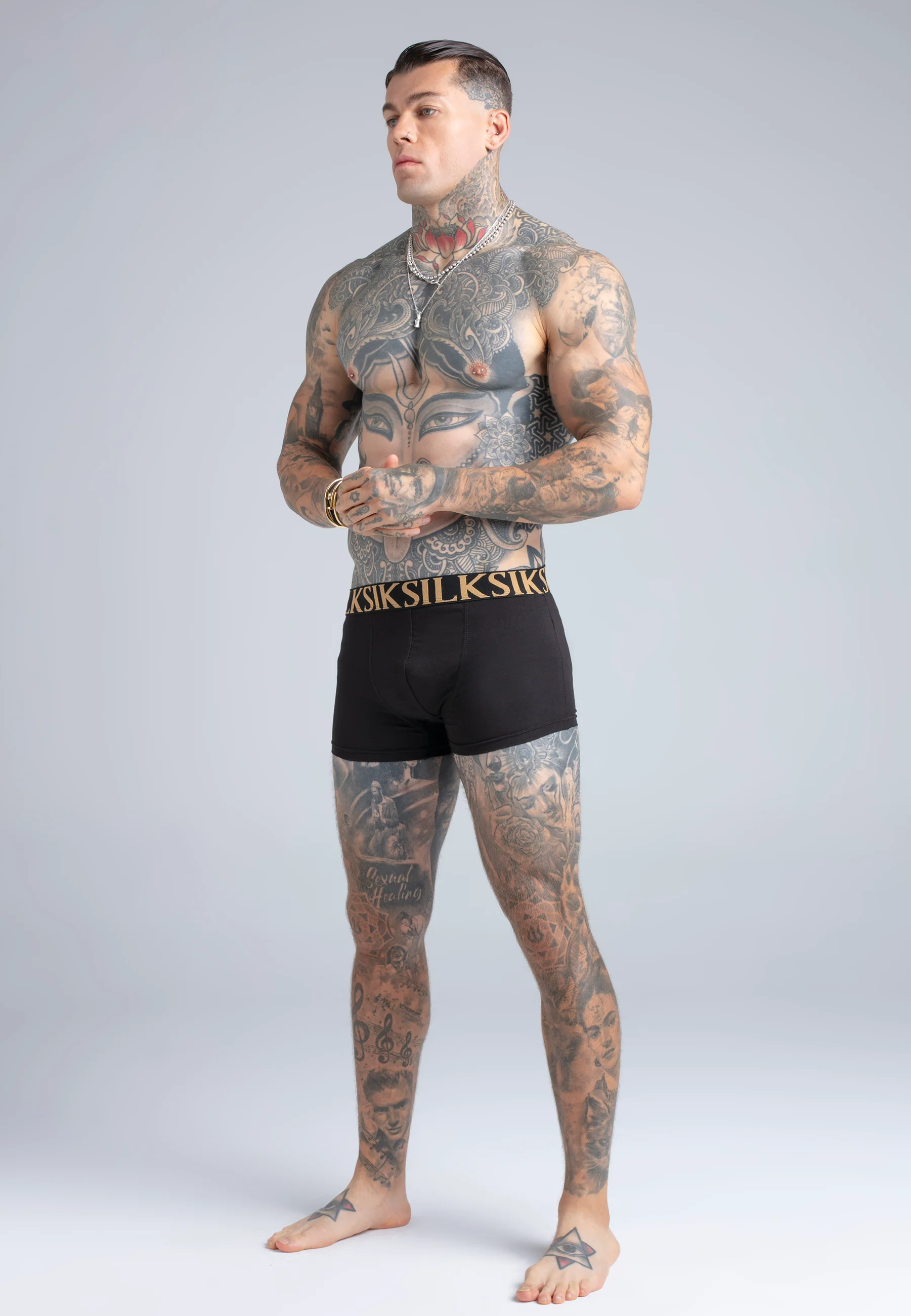 Black Pack of 5 Boxer Shorts - Image 5