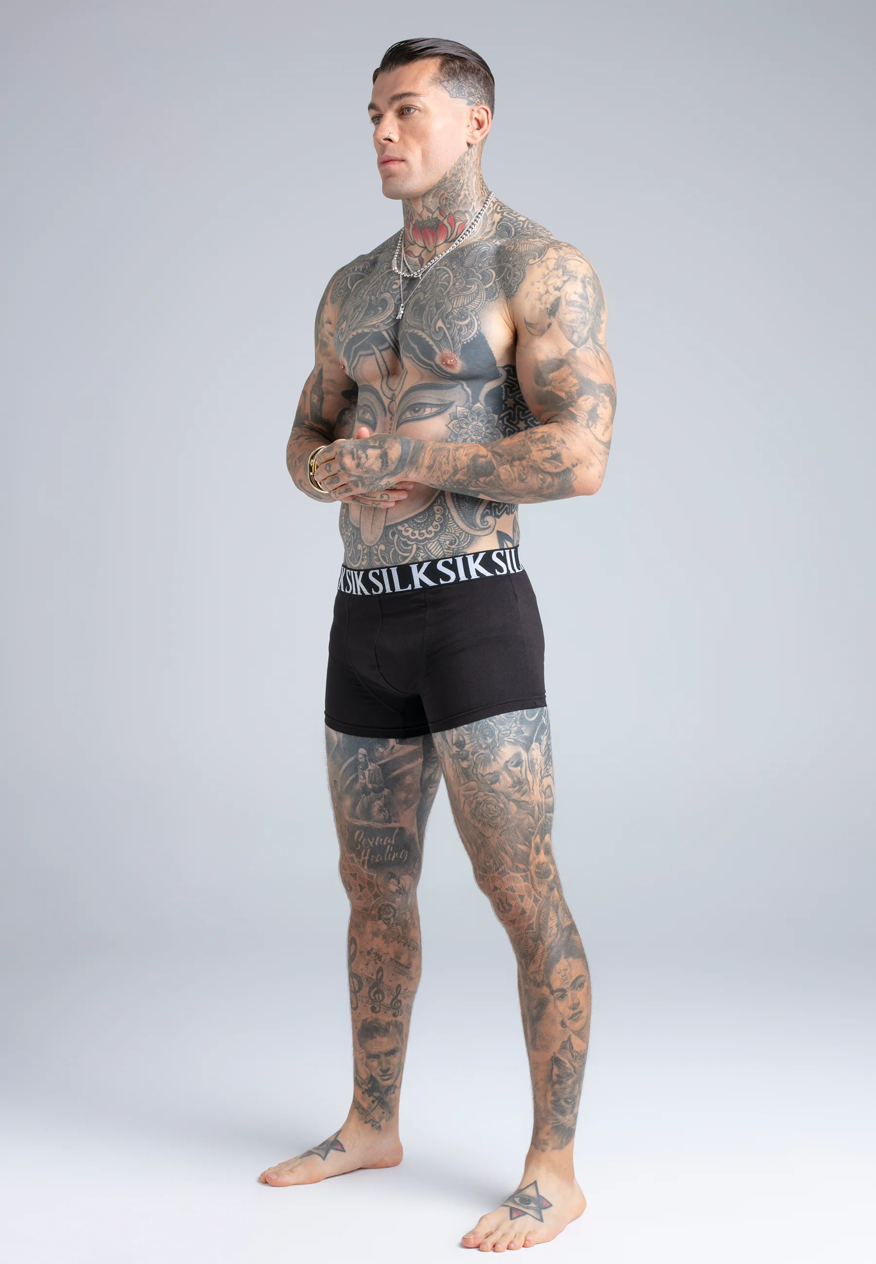 Black Pack of 5 Boxer Shorts - Image 5
