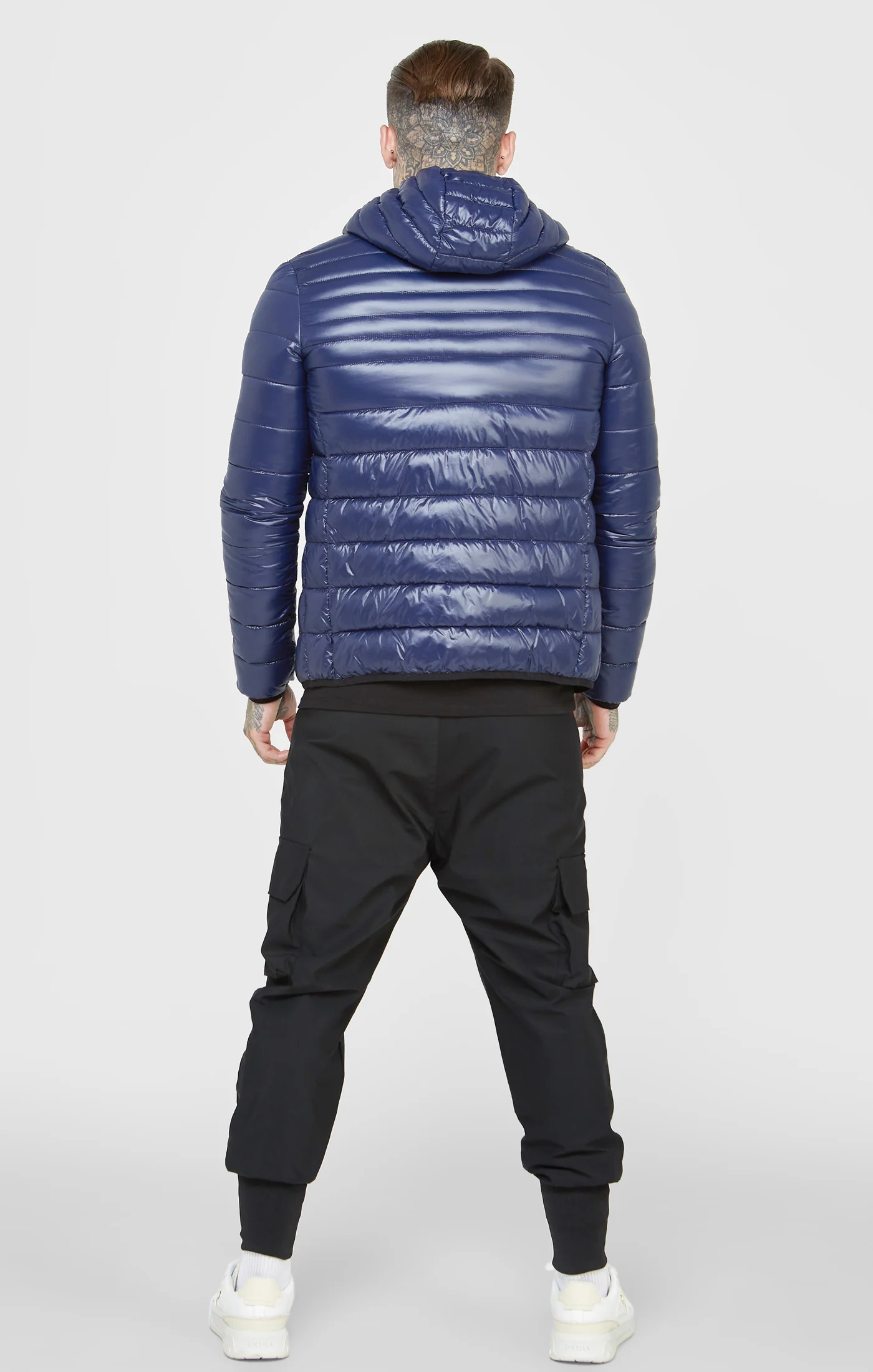 Blue Packable Bubble Jacket - Image 5