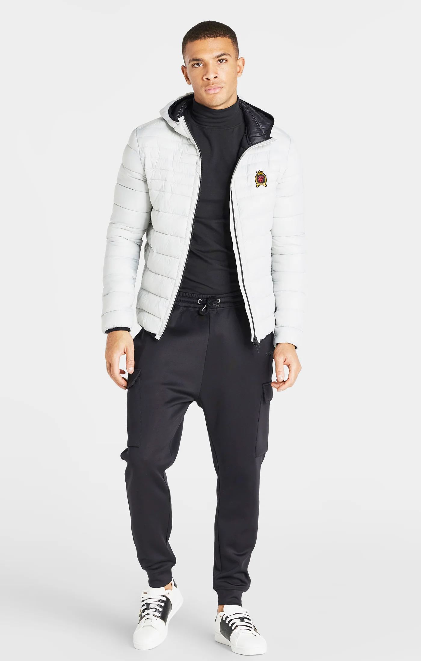 Grey Packable Bubble Jacket - Image 5