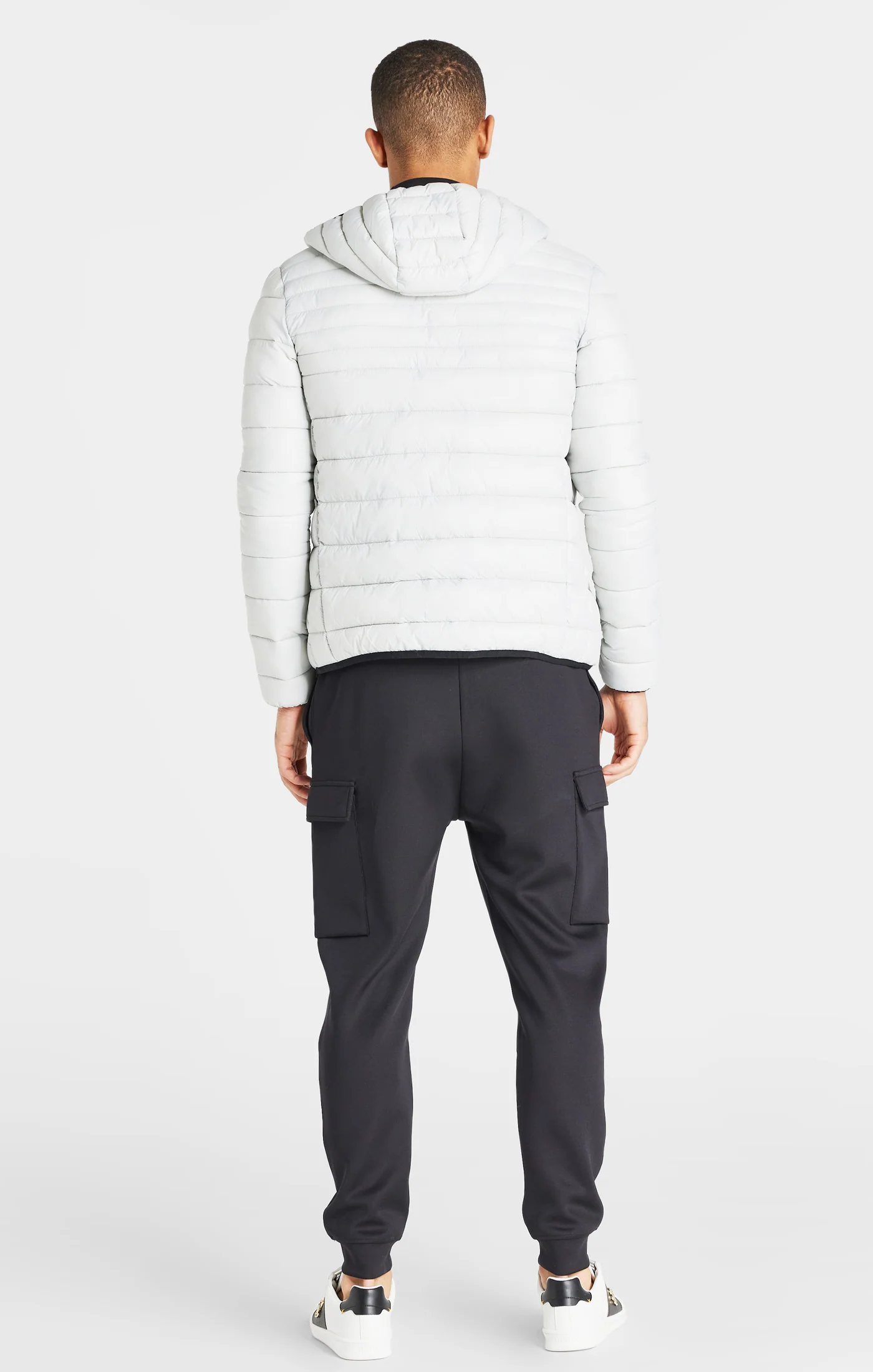 Grey Packable Bubble Jacket - Image 6