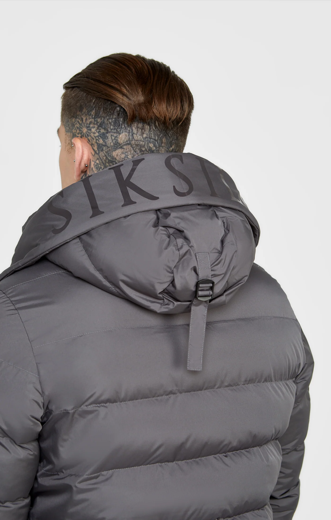 Charcoal Bomber Jacket - Image 6