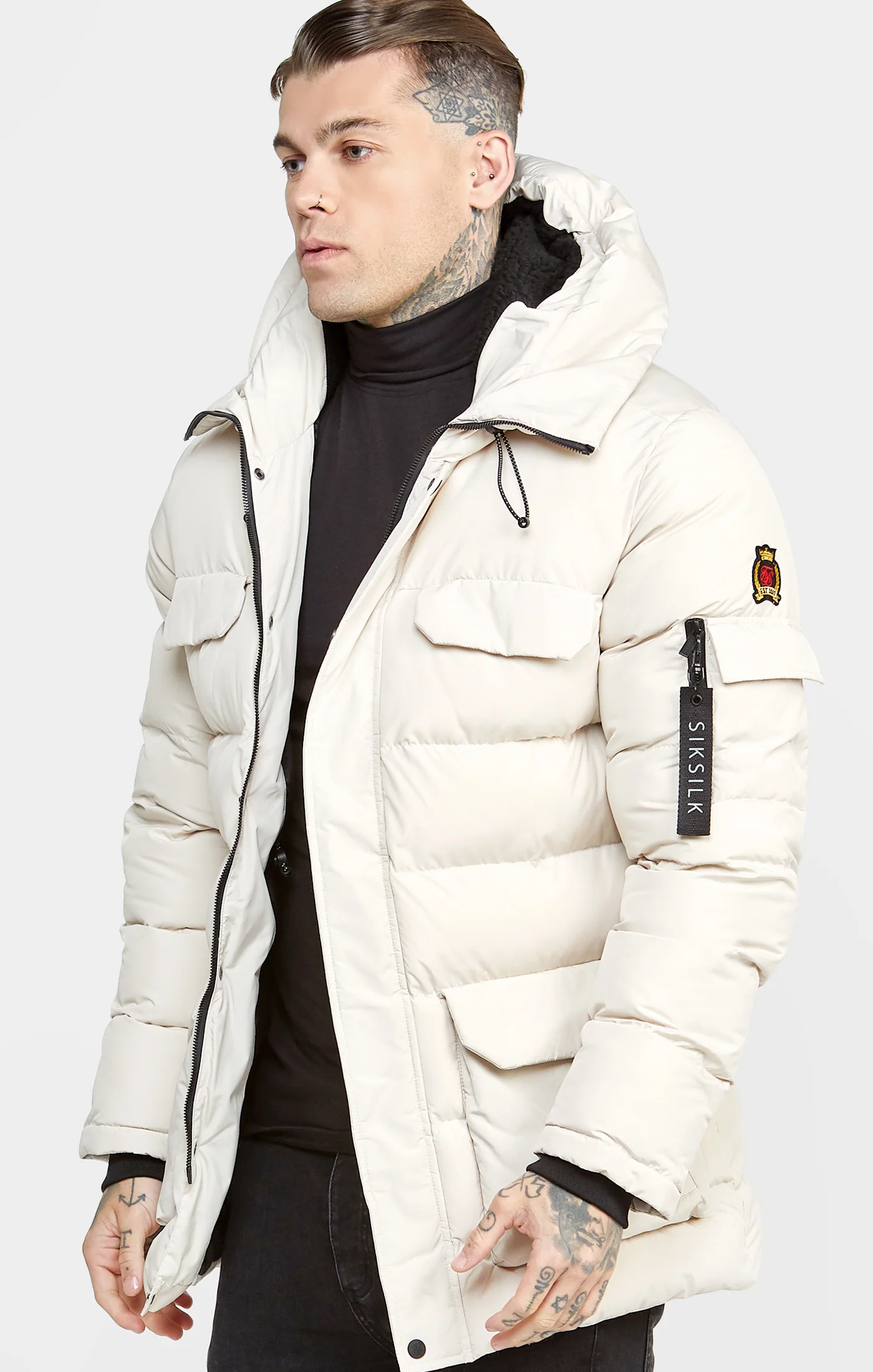 Ecru Parka Jacket