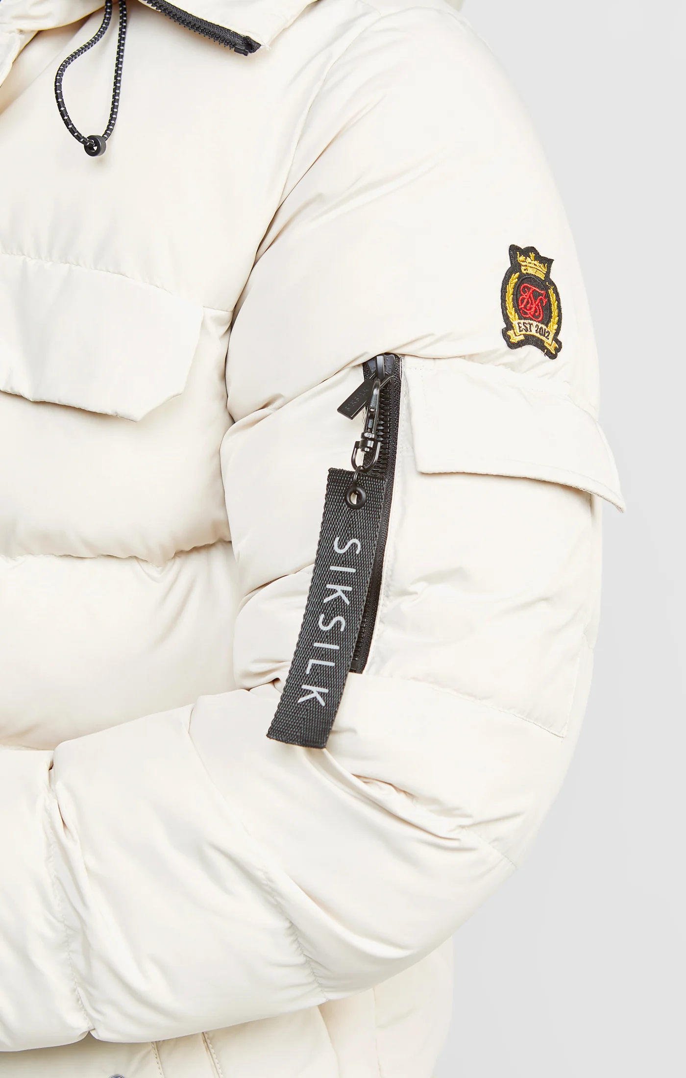Ecru Parka Jacket - Image 2