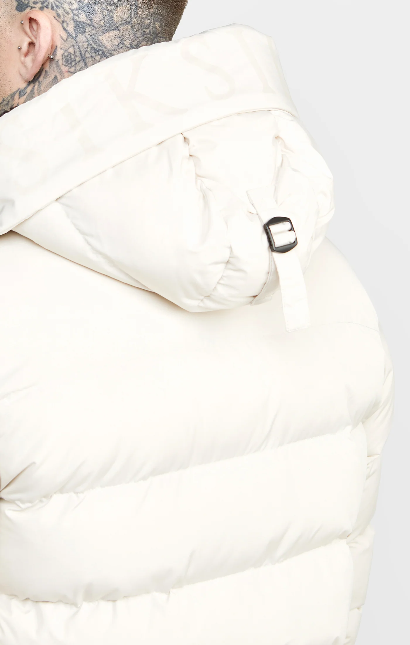 Ecru Parka Jacket - Image 7