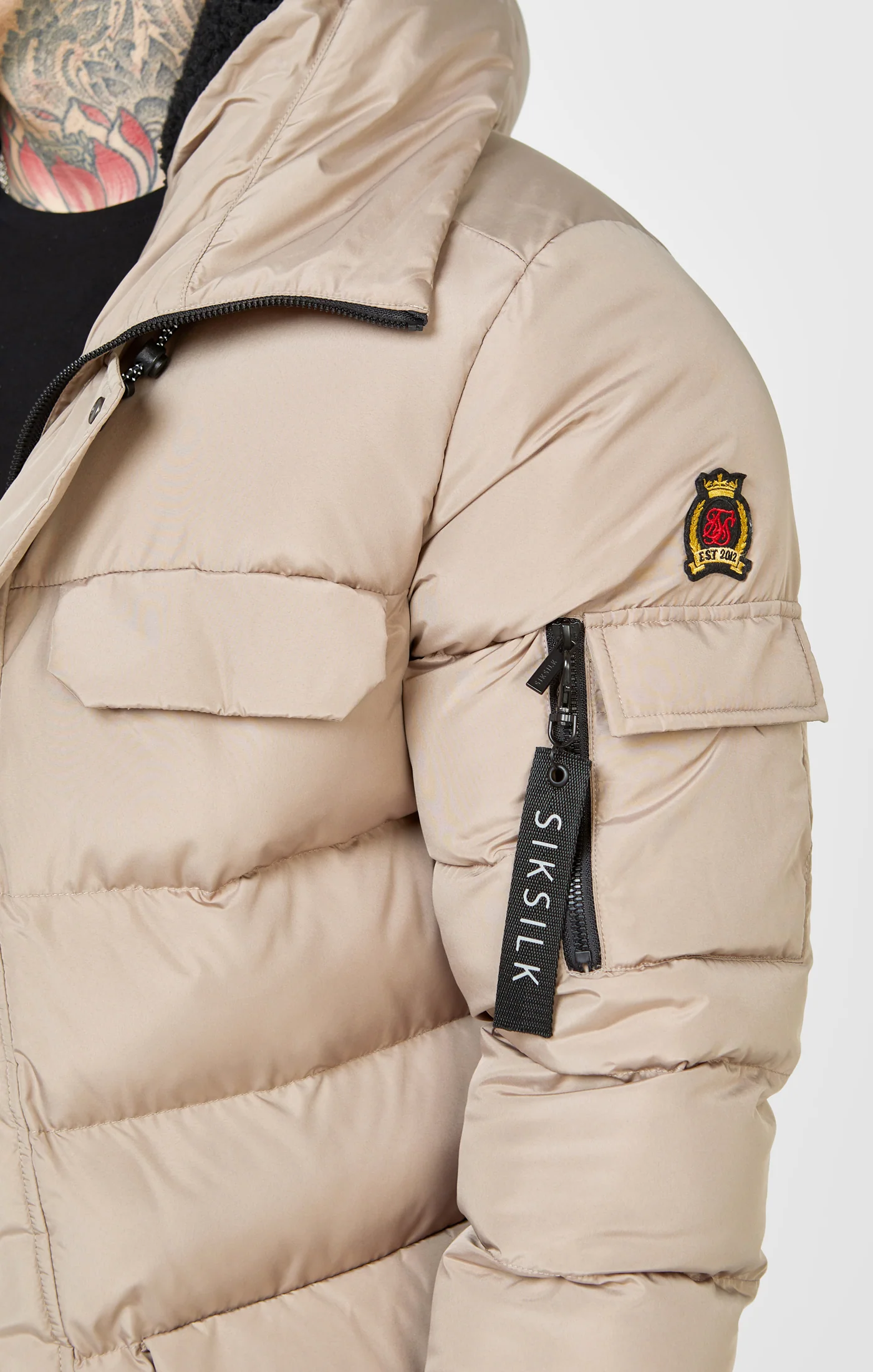 Brown Parka Jacket - Image 2