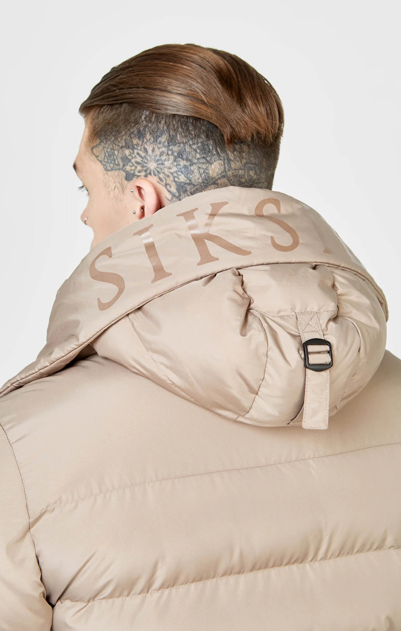 Brown Parka Jacket - Image 6