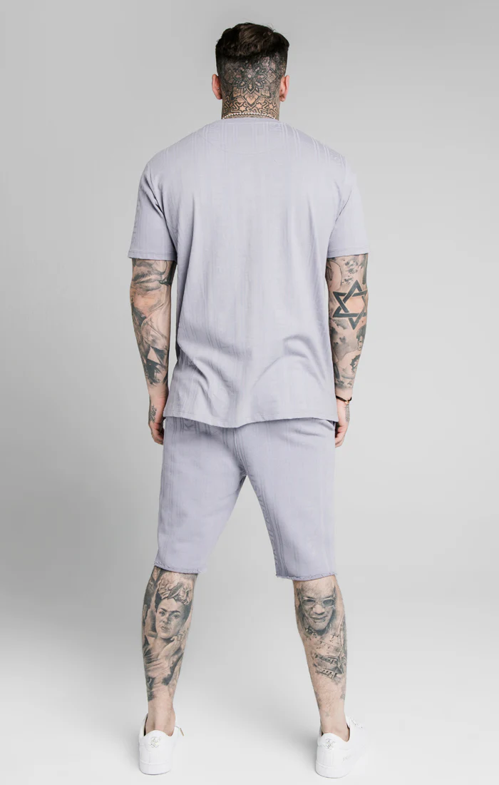 SikSilk Pastel Gym Shorts - Grey - Image 5