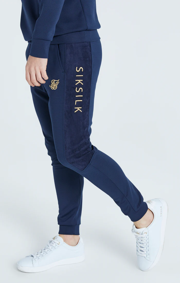 Boys Navy Mesh Jogger - Image 6