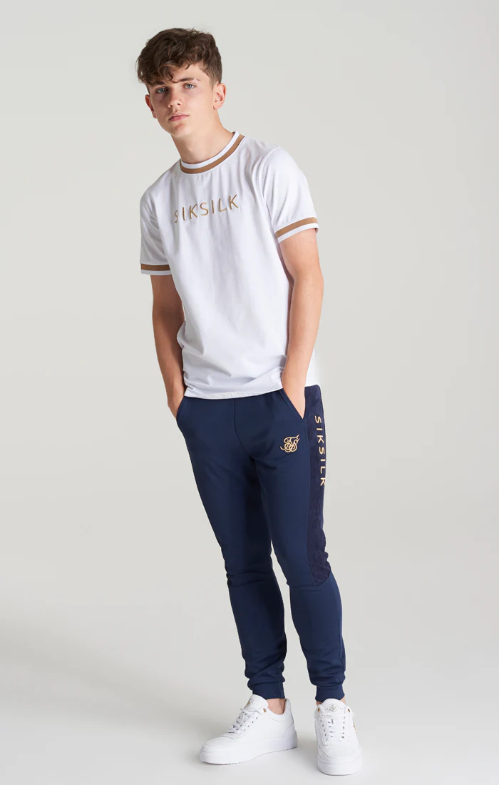 Boys Navy Mesh Jogger - Image 7