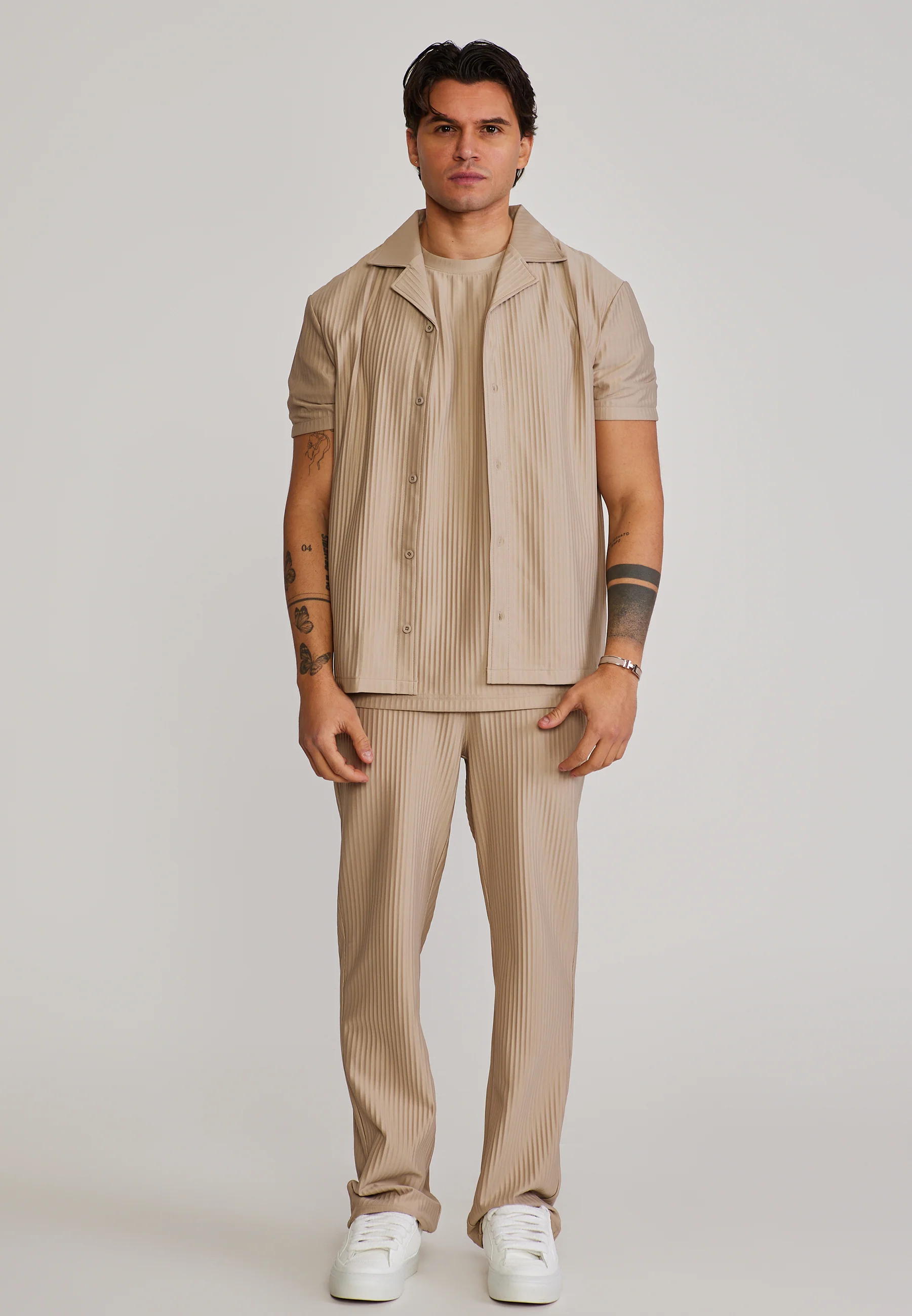 Stone Plisse Shirt - Image 4