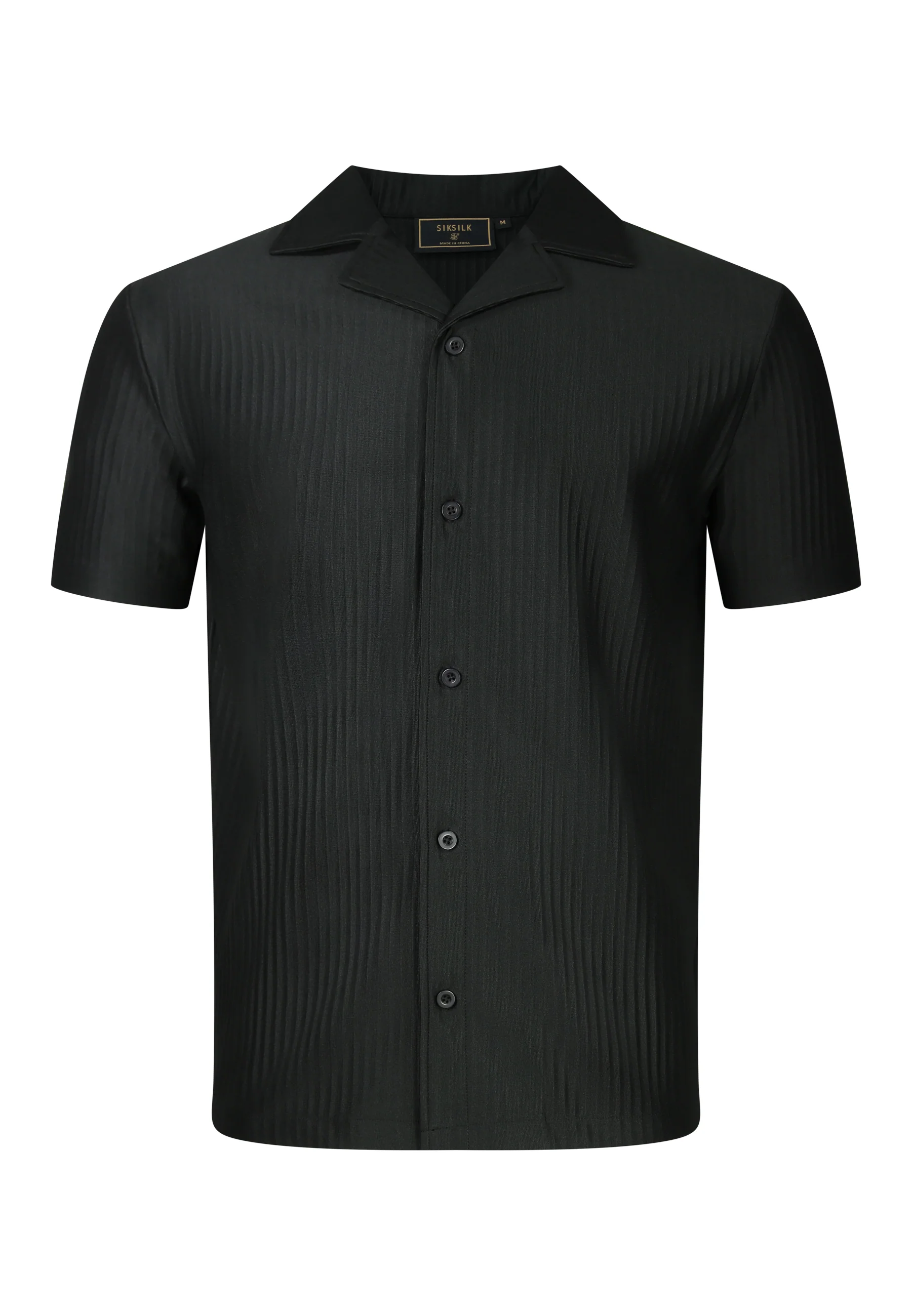 Black Plisse Shirt - Image 7