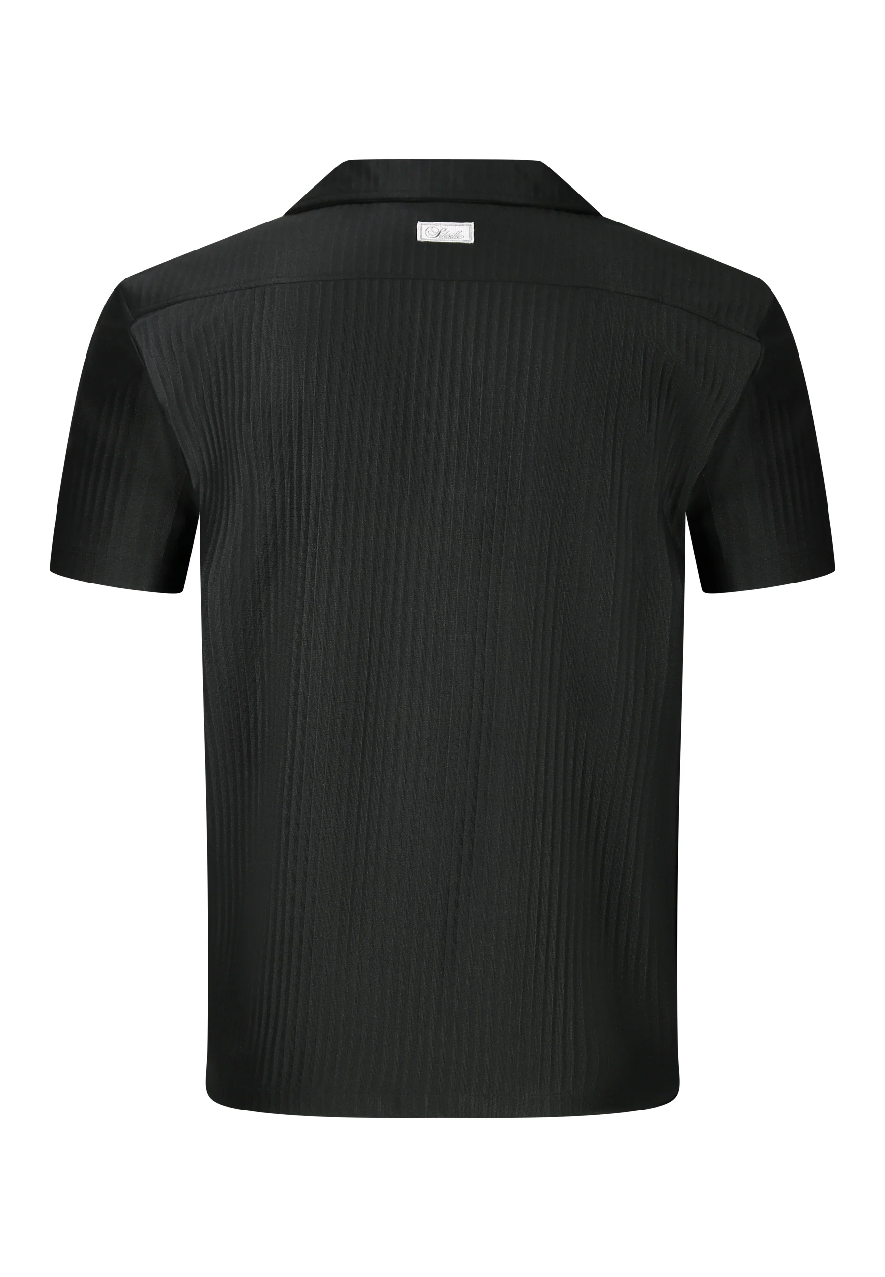 Black Plisse Shirt - Image 8