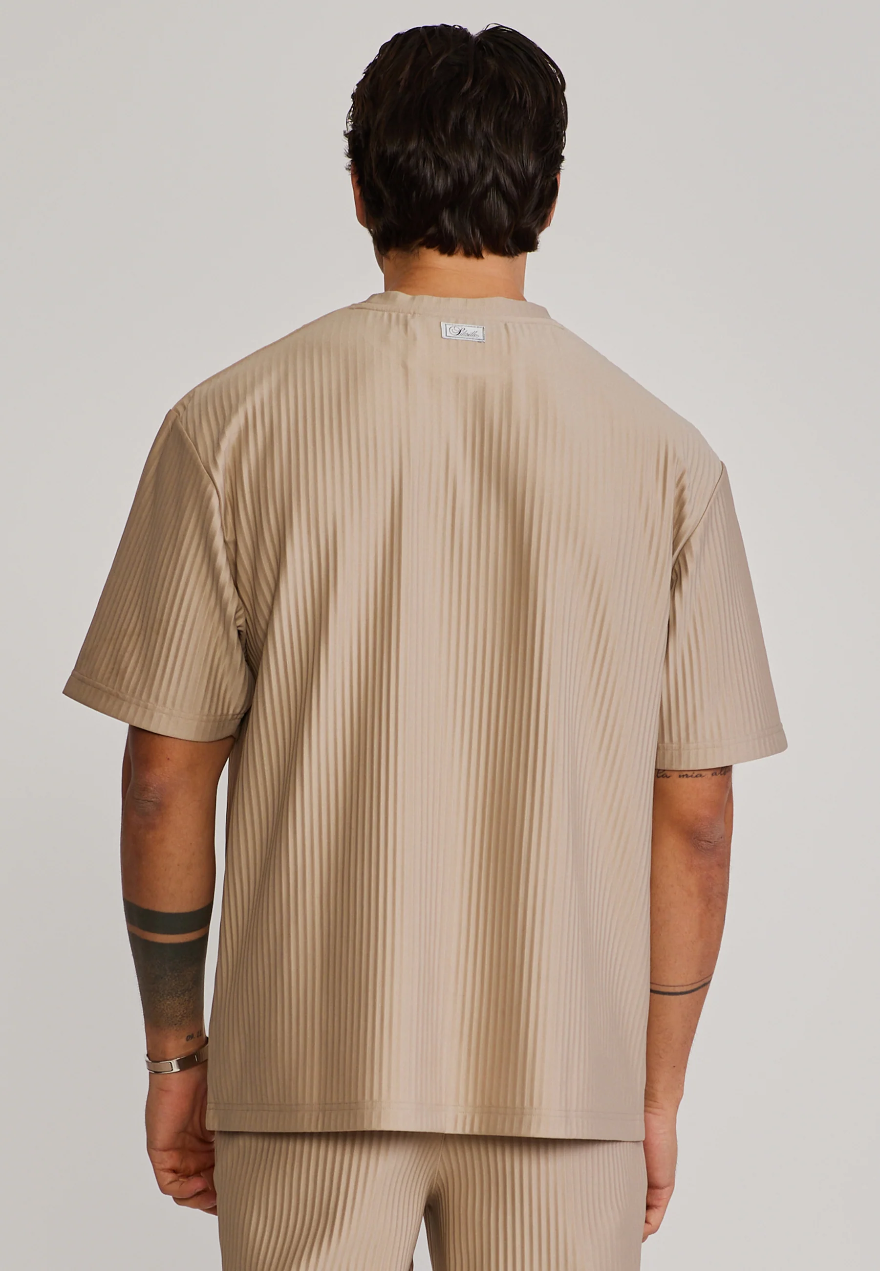 Stone Plisse T-Shirt - Image 6