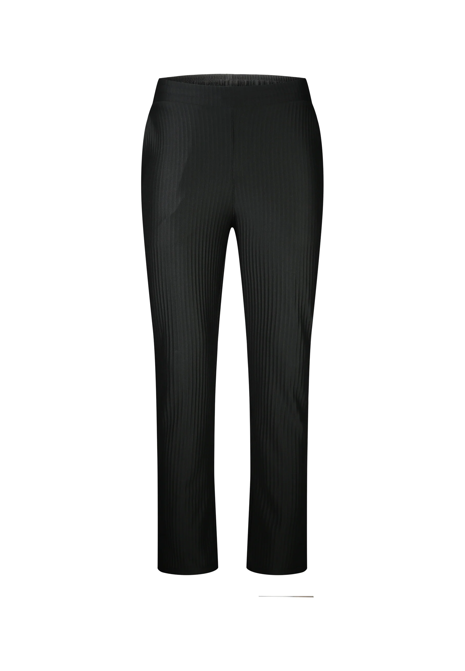 Black Plisse Track Pants - Image 6