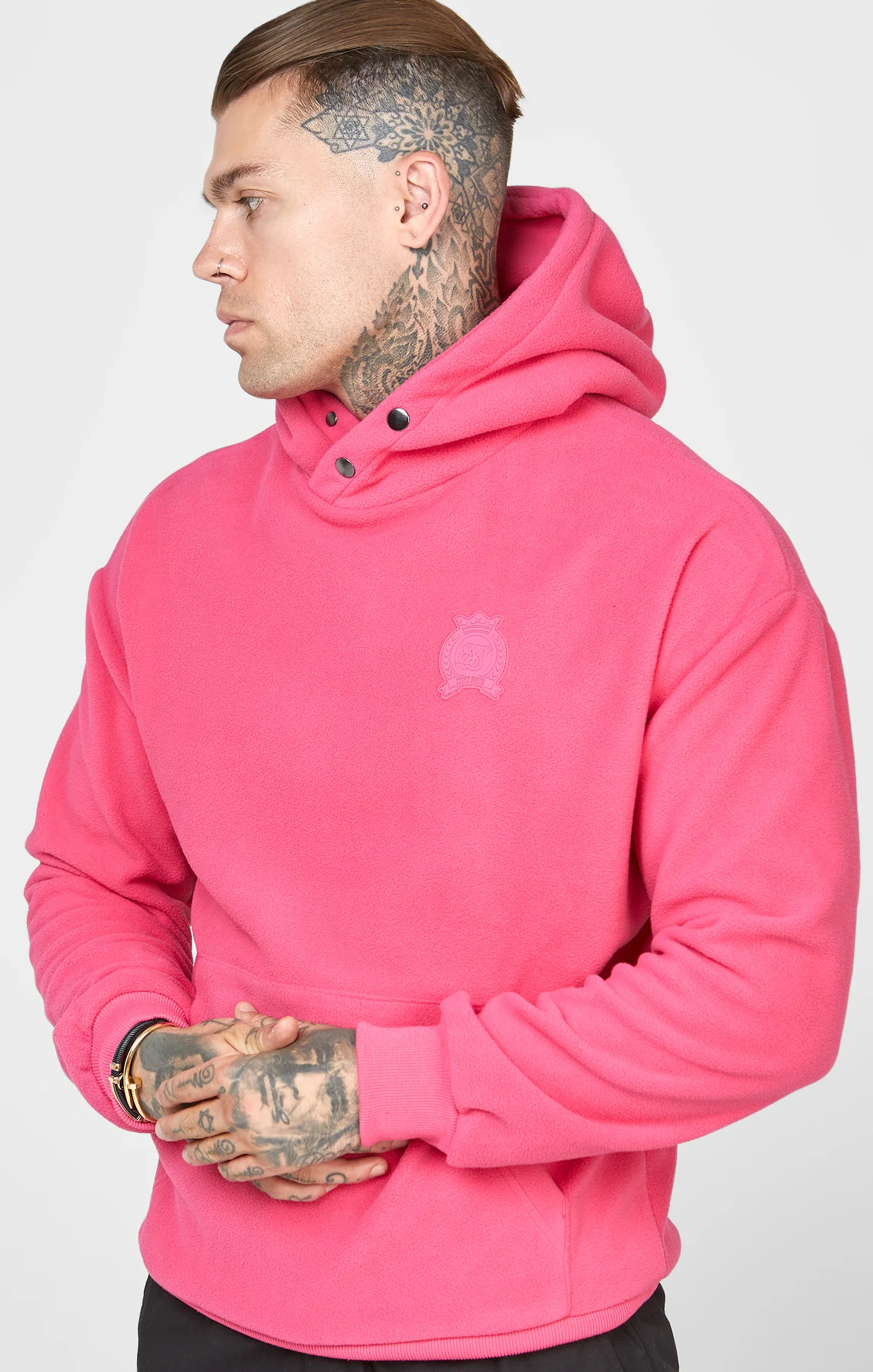 Pink Fleece Hoodie