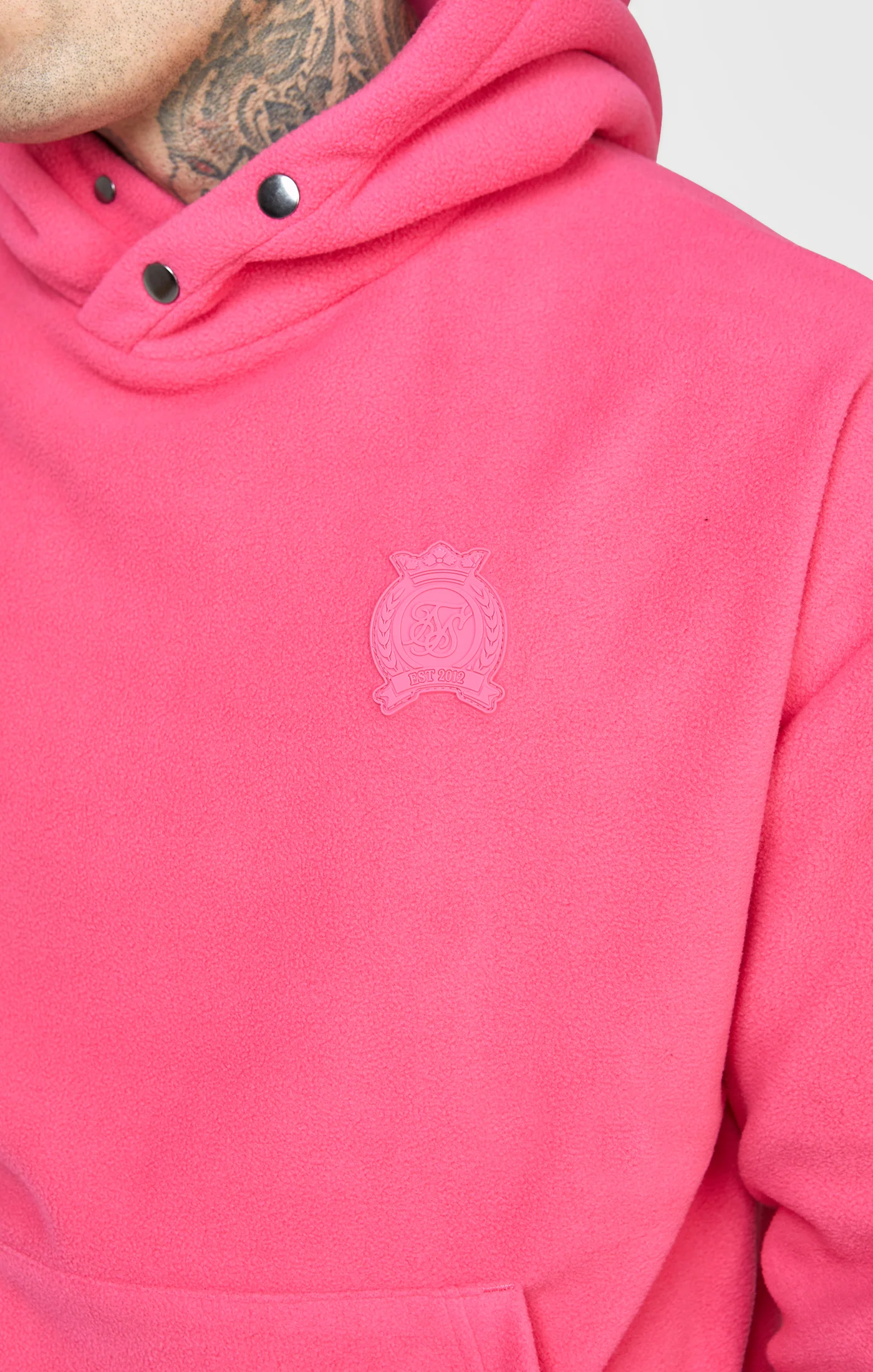 Pink Fleece Hoodie - Image 2