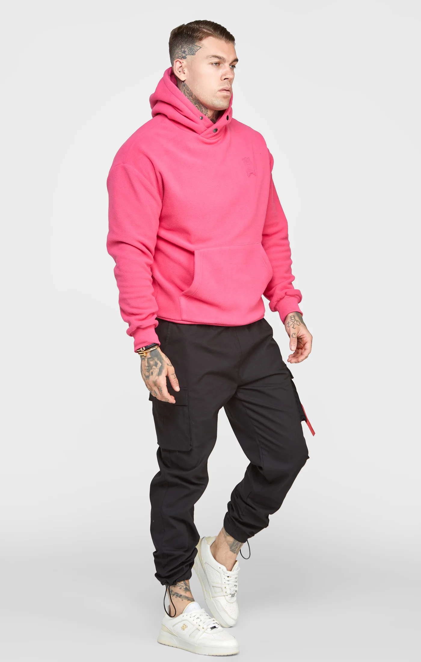 Pink Fleece Hoodie - Image 4