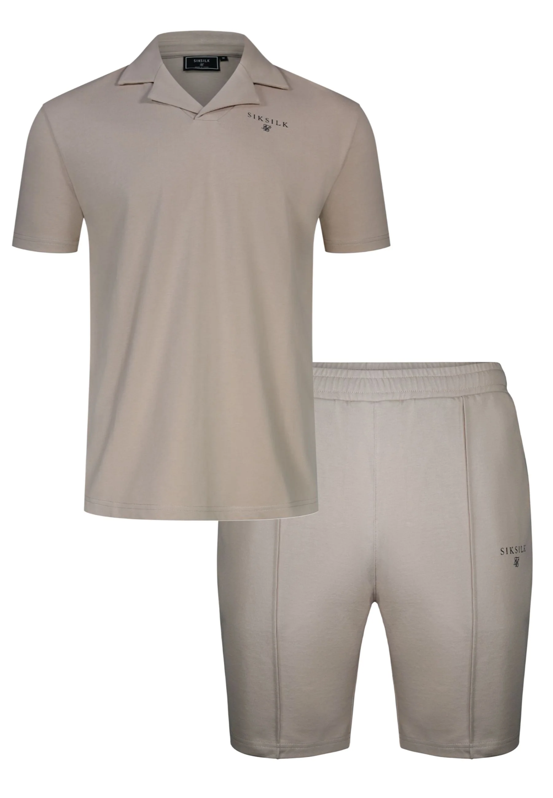 Beige Polo and Shorts Set - Image 6
