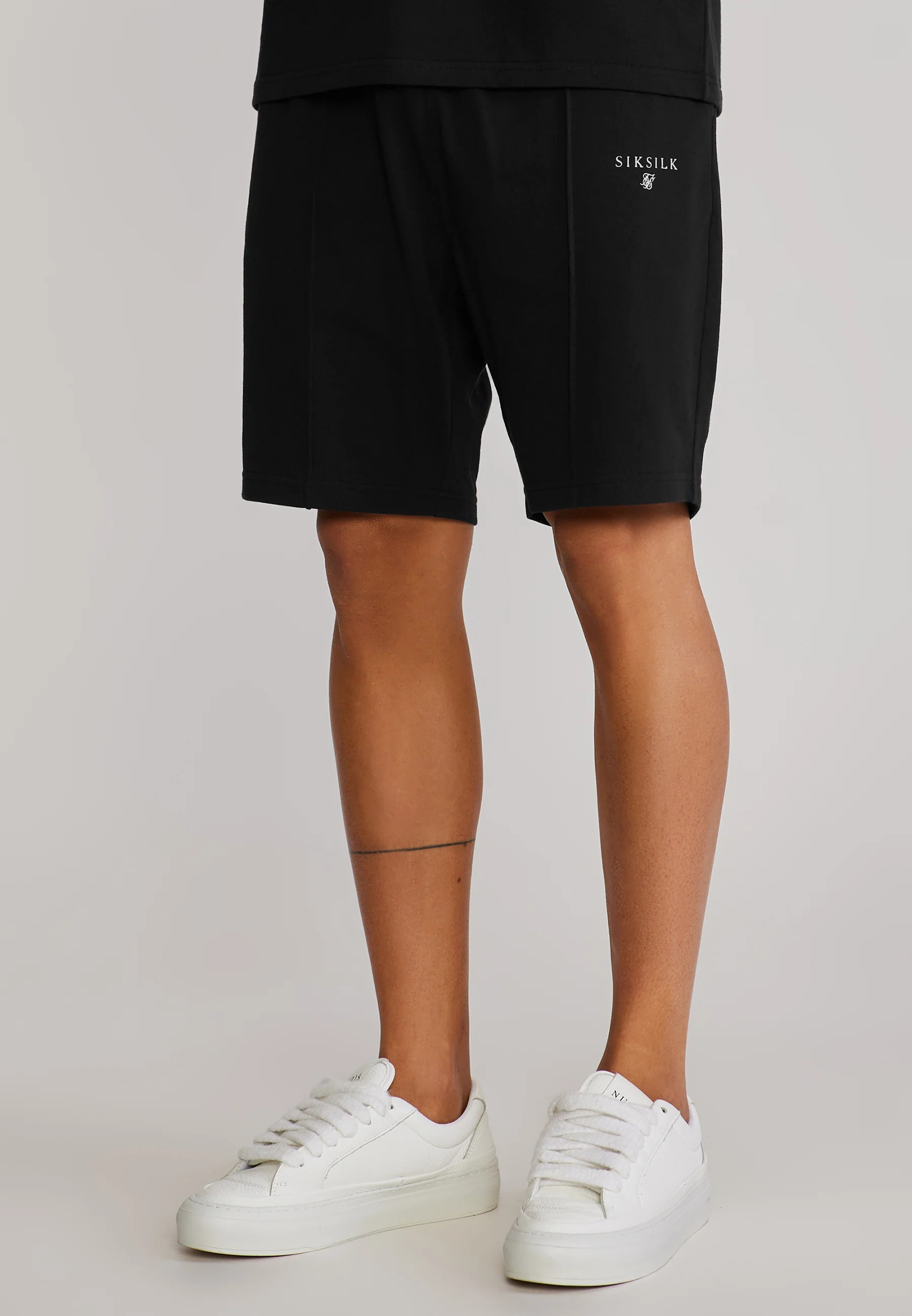 Black Polo and Shorts Set - Image 3