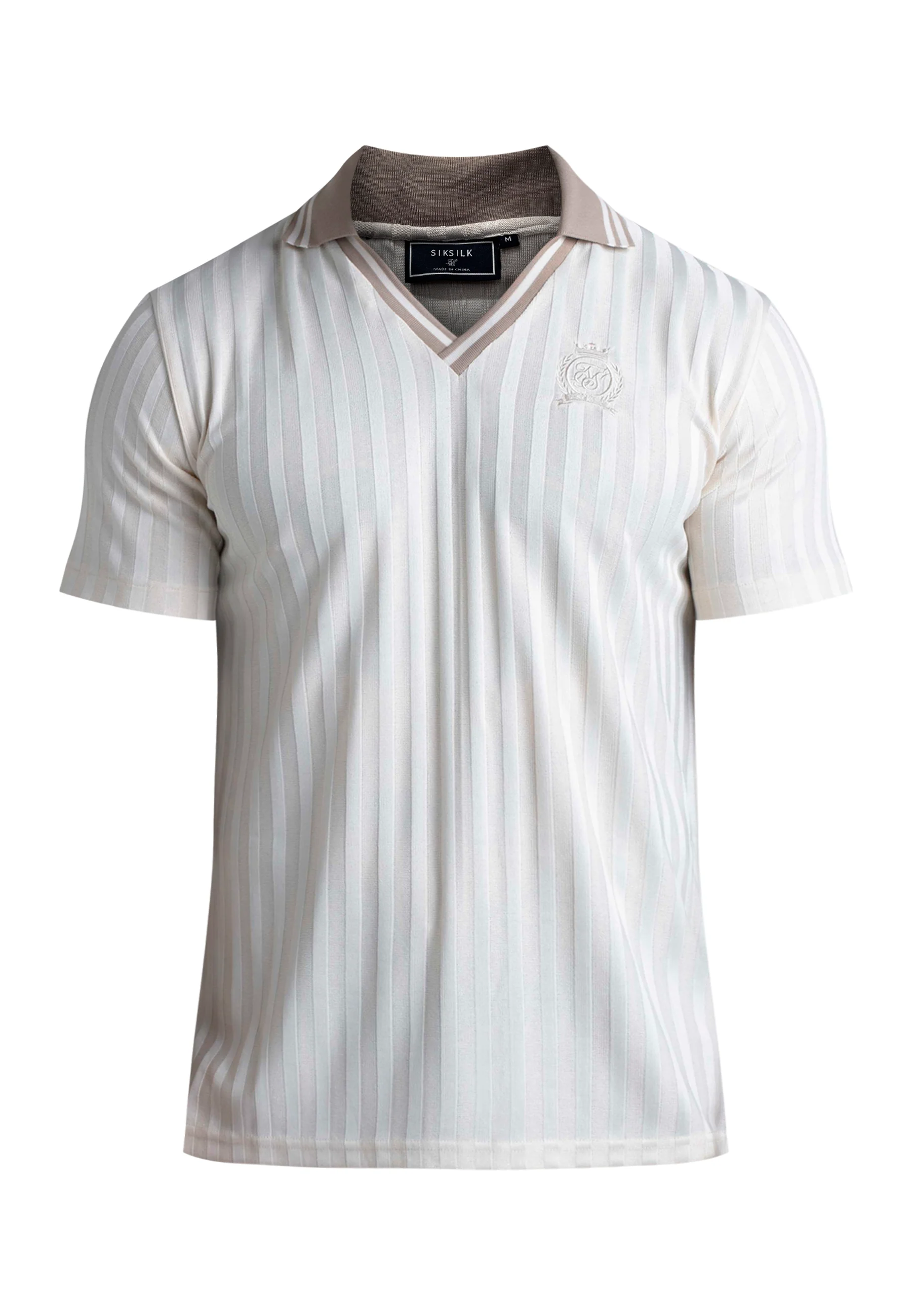 Ecru Polo T-Shirt - Image 5