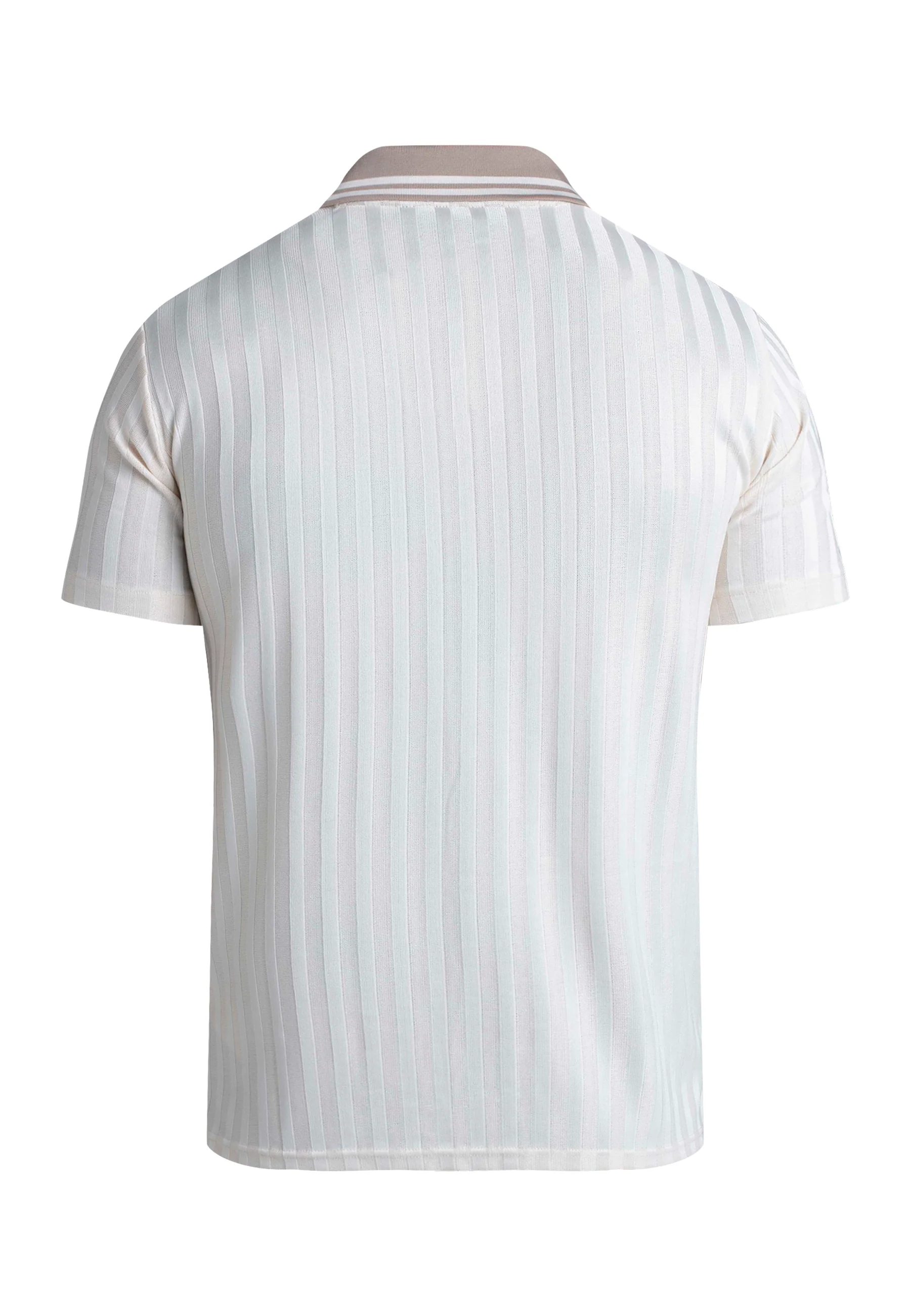 Ecru Polo T-Shirt - Image 6