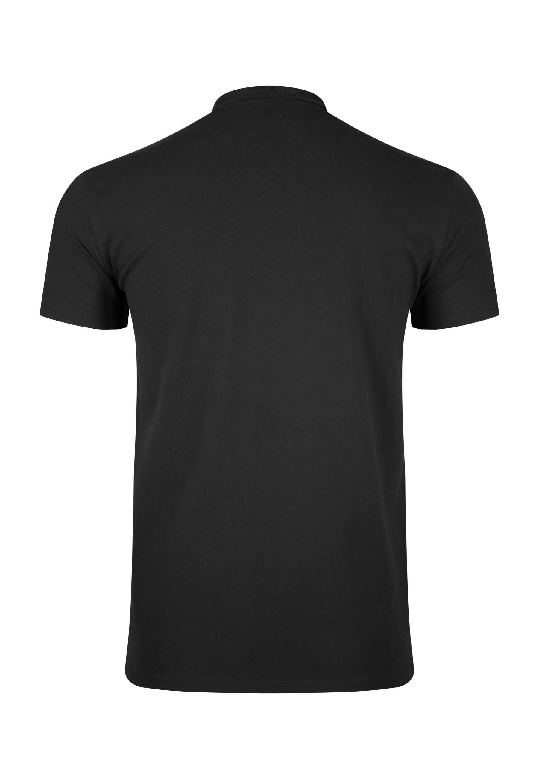 Black Polo T-Shirt - Image 7