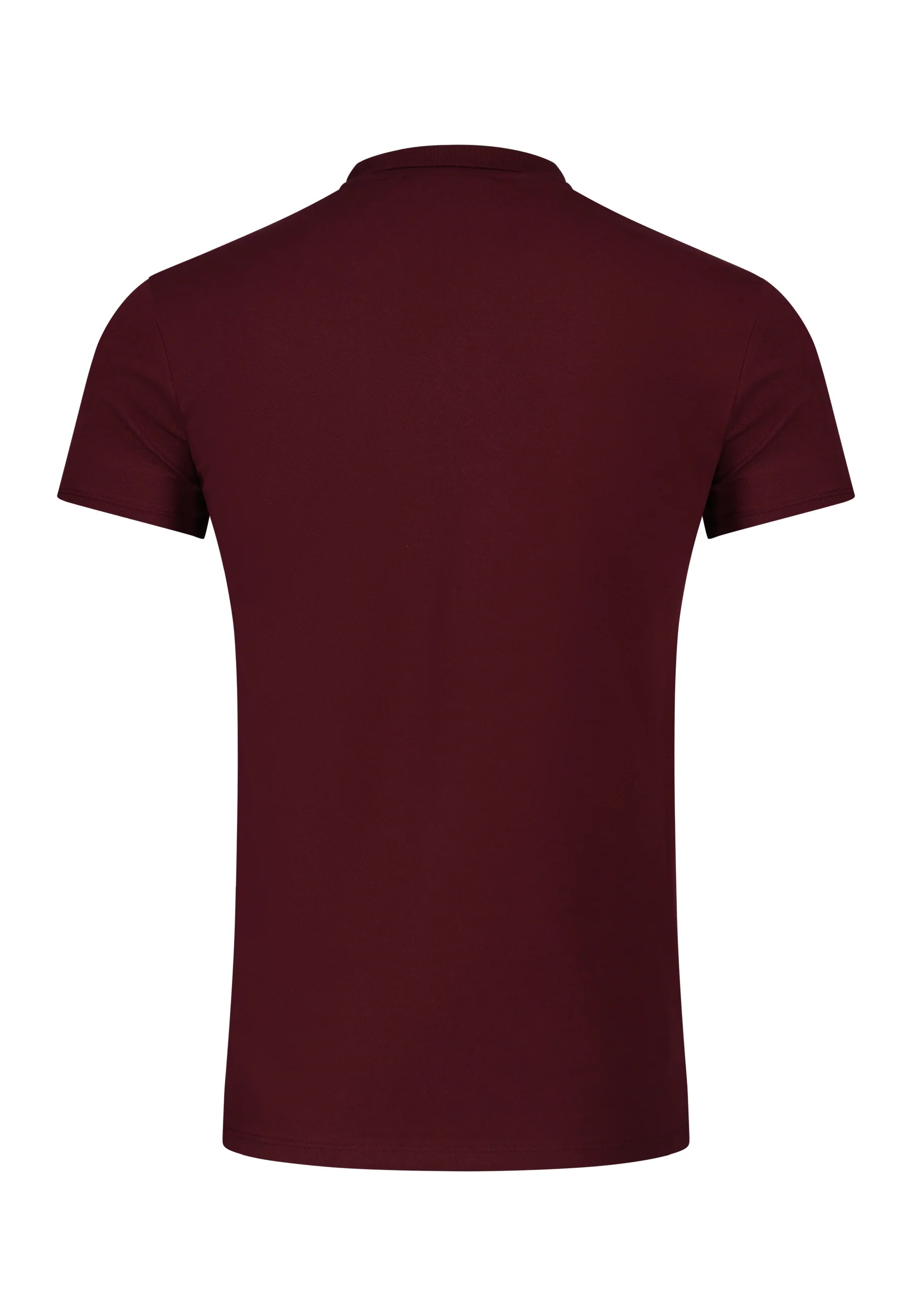 Burgundy Polo T-Shirt - Image 7