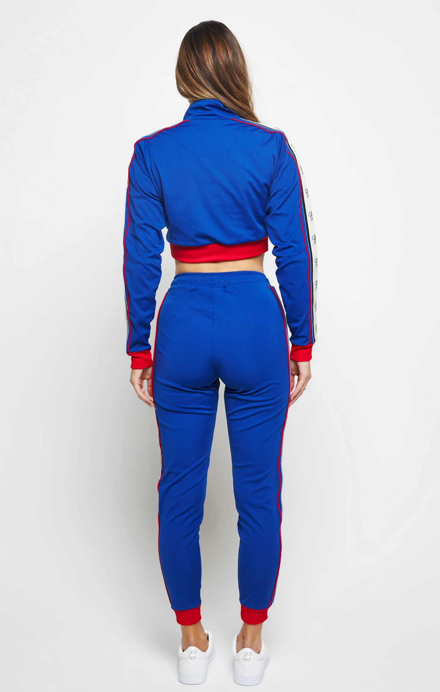Blue Crop Track Top - Image 5