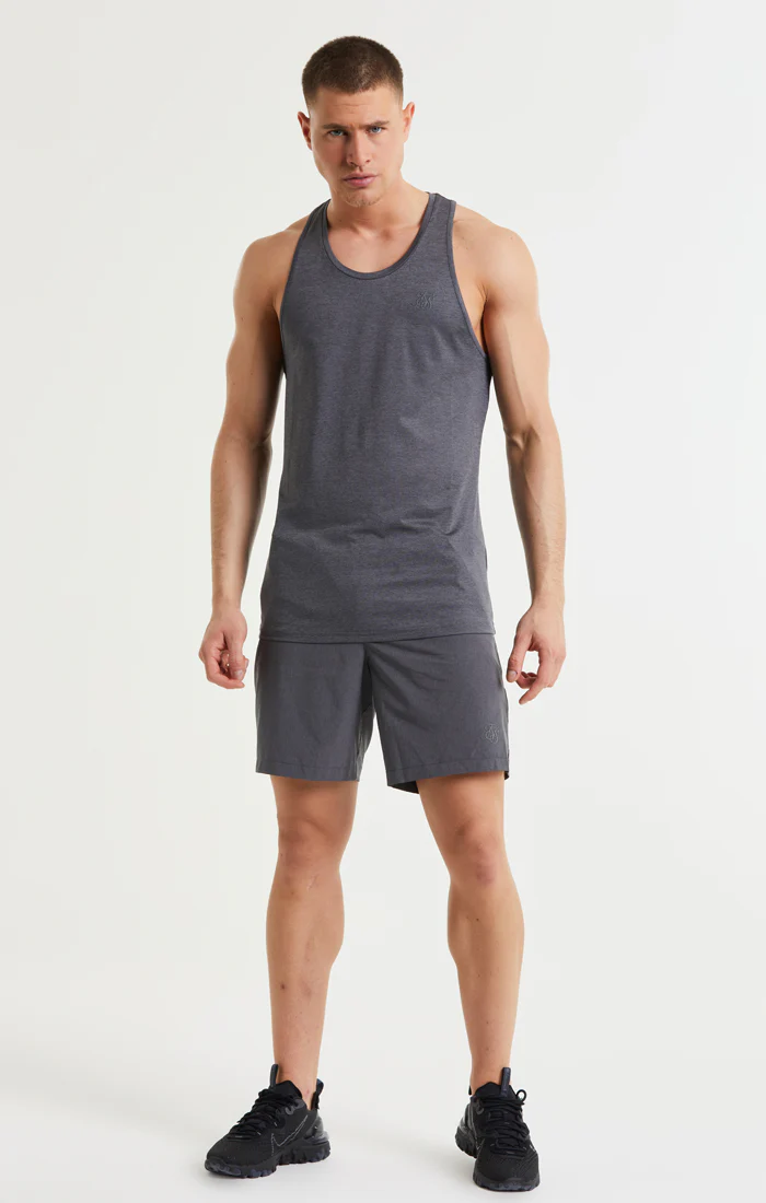 SikSilk Pressure Vest - Charcoal Marl - Image 4