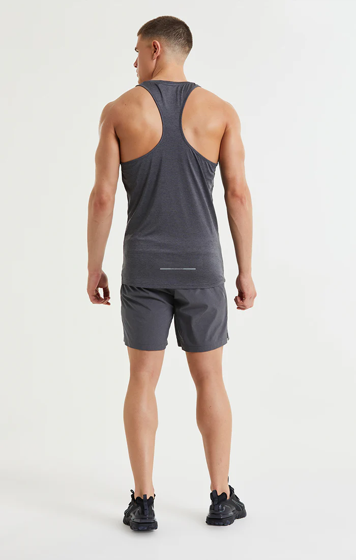 SikSilk Pressure Vest - Charcoal Marl - Image 5