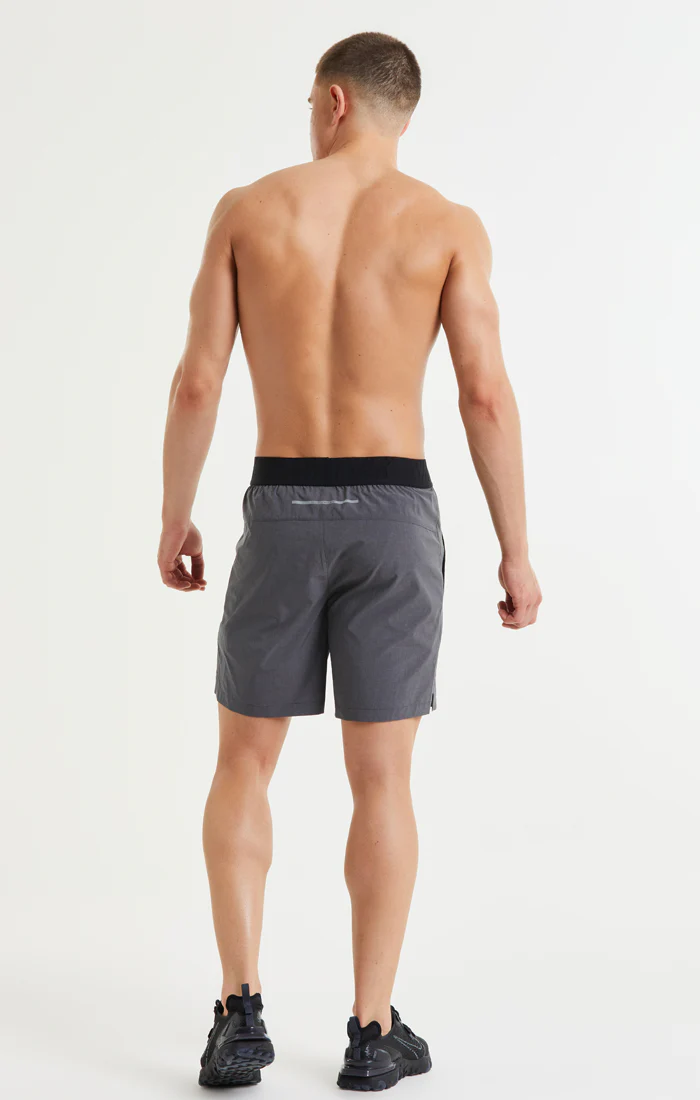 Grey Woven Long Short - Image 5